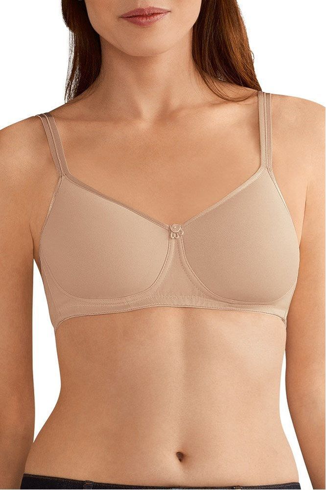 Amoena Mara Moulded Wirefree Bra -Nude
