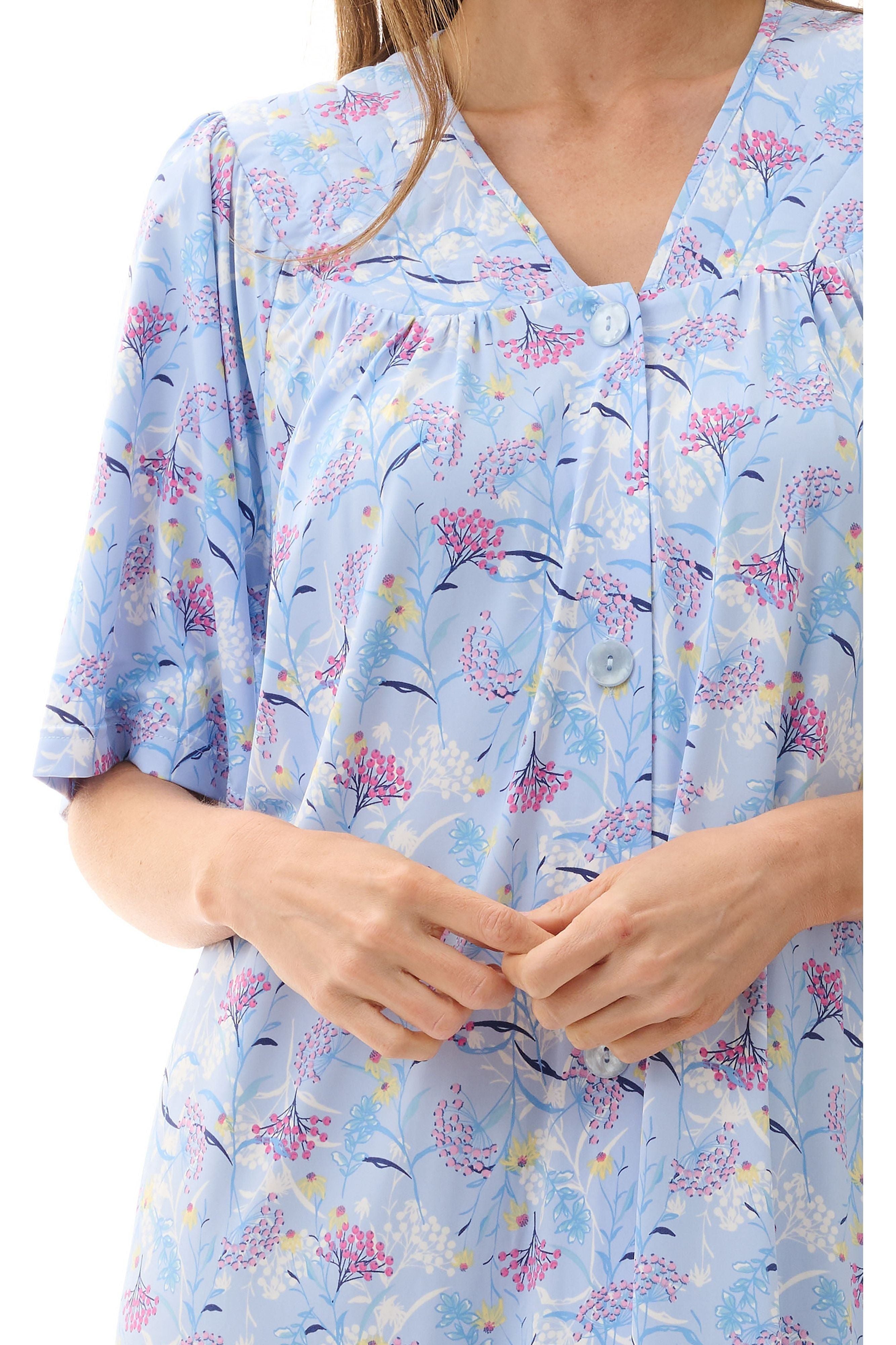 Givoni Gabby Stretch Nylon Brunchcoat -Blue(S Only)