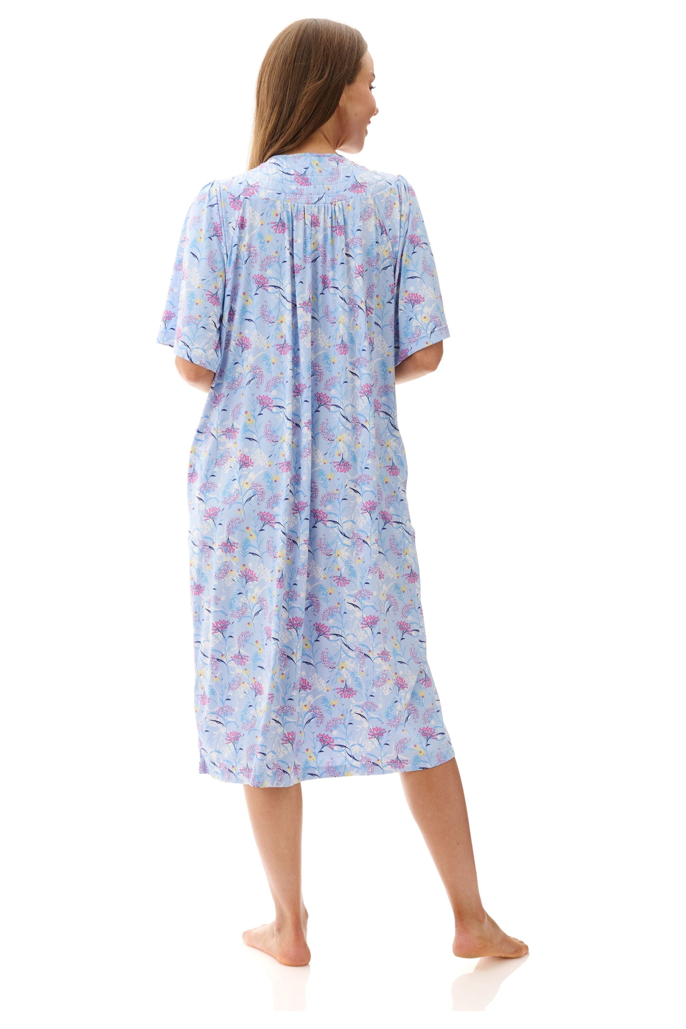 Givoni Gabby Stretch Nylon Brunchcoat -Blue(S Only)