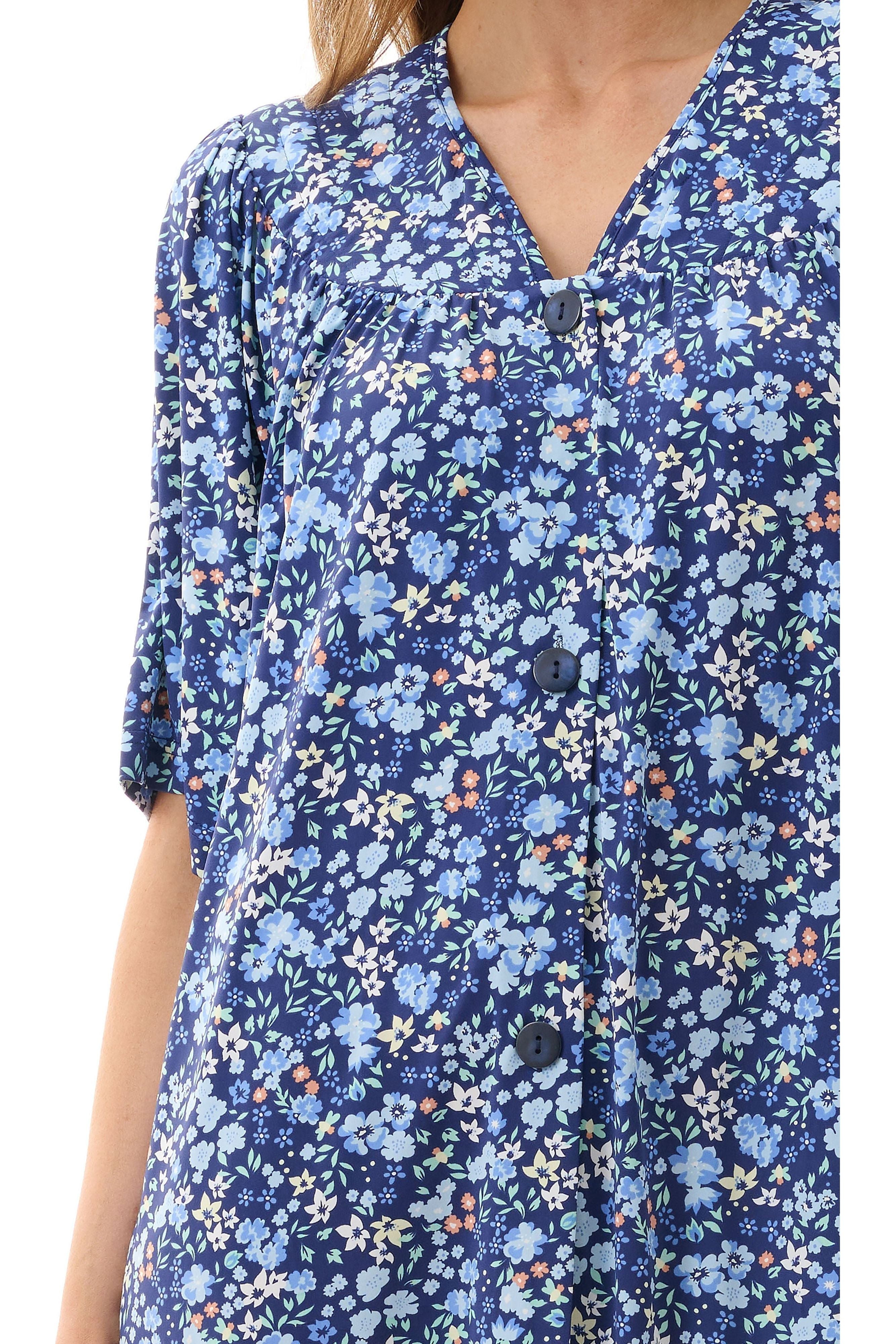 Givoni Holly Stretch Nylon Brunchcoat -Royal(XS & S)