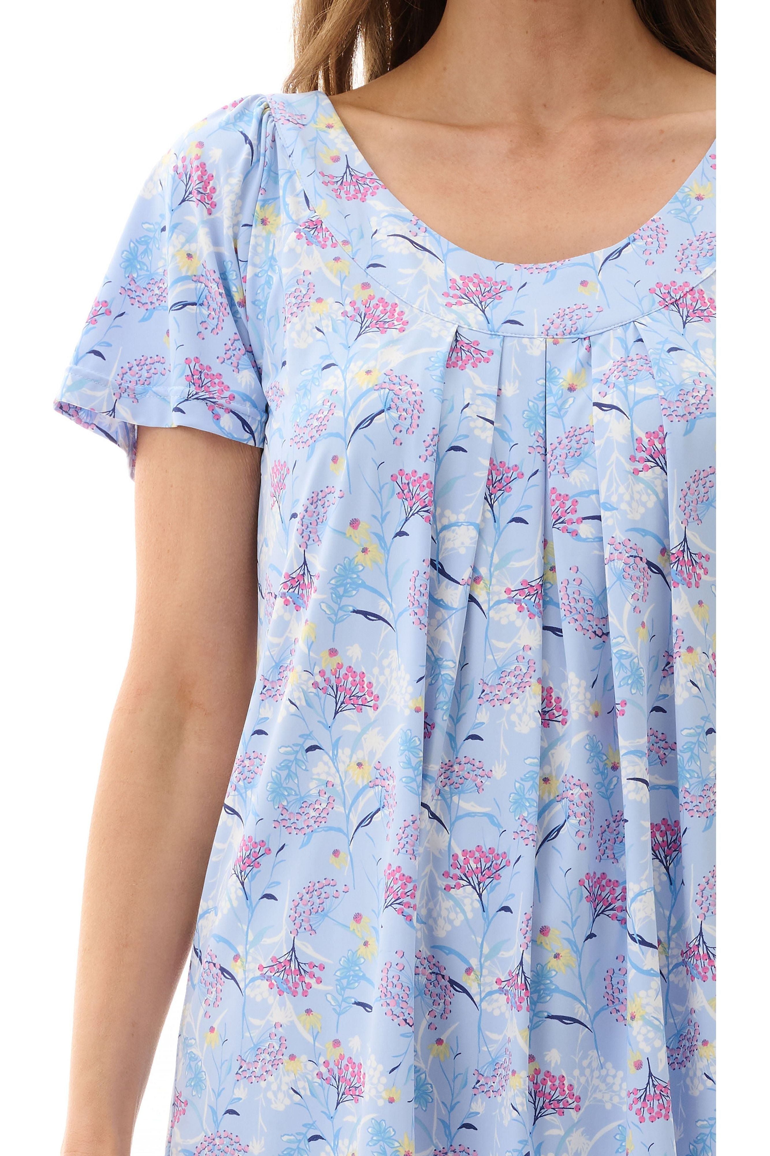 Givoni Gabby Stretch Nylon Capri PJ -Blue(XL Only)