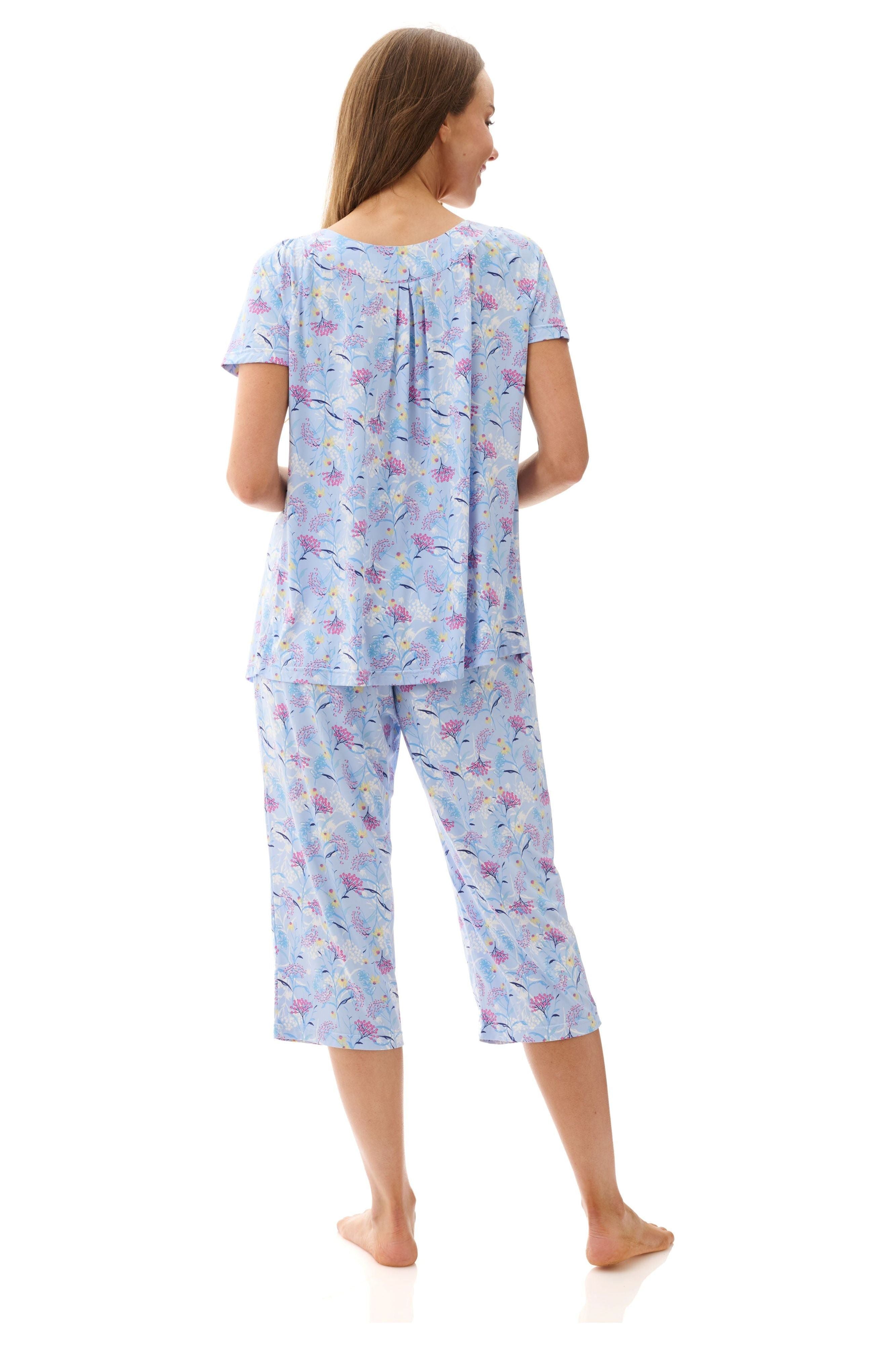 Givoni Gabby Stretch Nylon Capri PJ -Blue(XL Only)