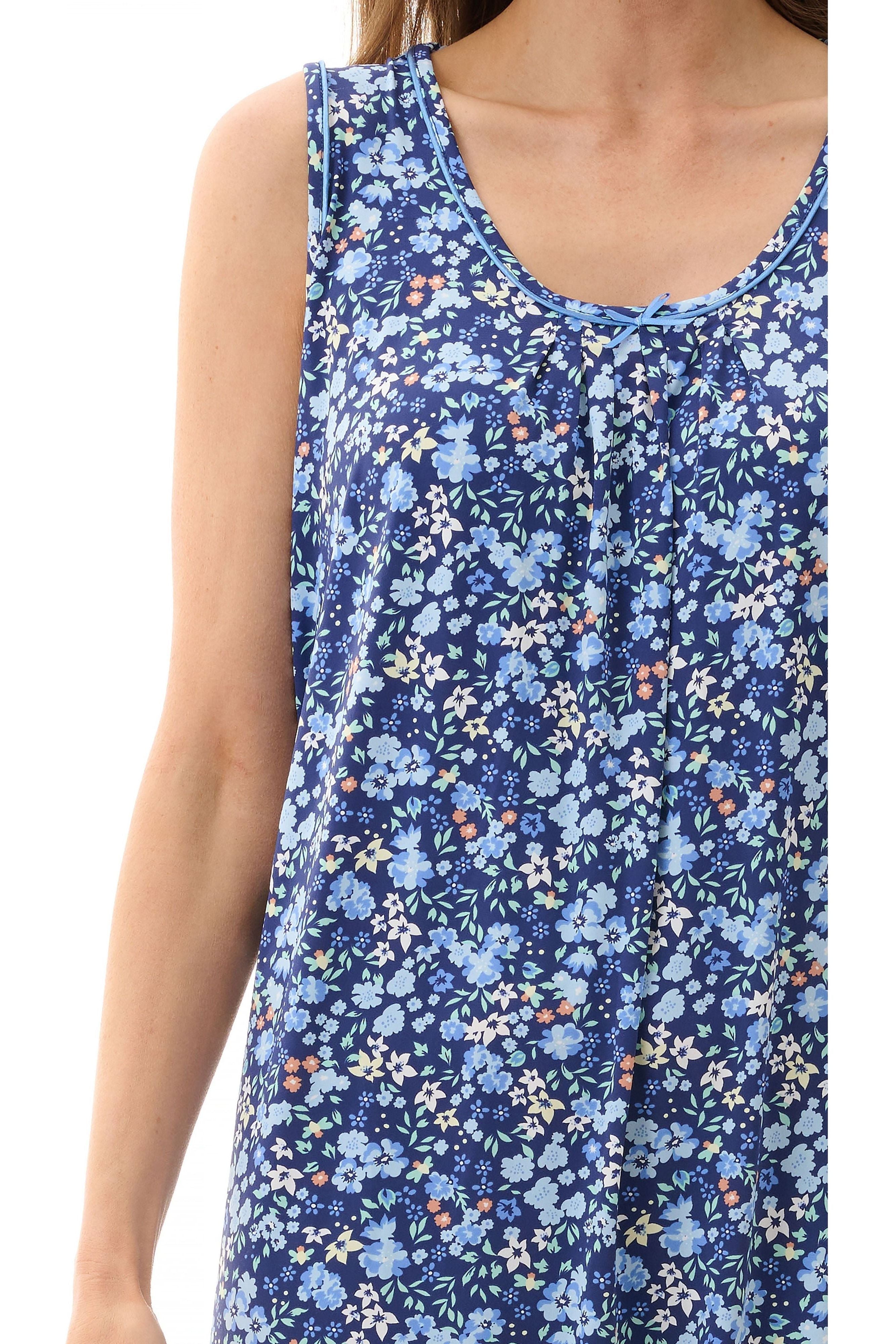 Givoni Holly Stretch Nylon Short Nightie -Royal(XS Only)