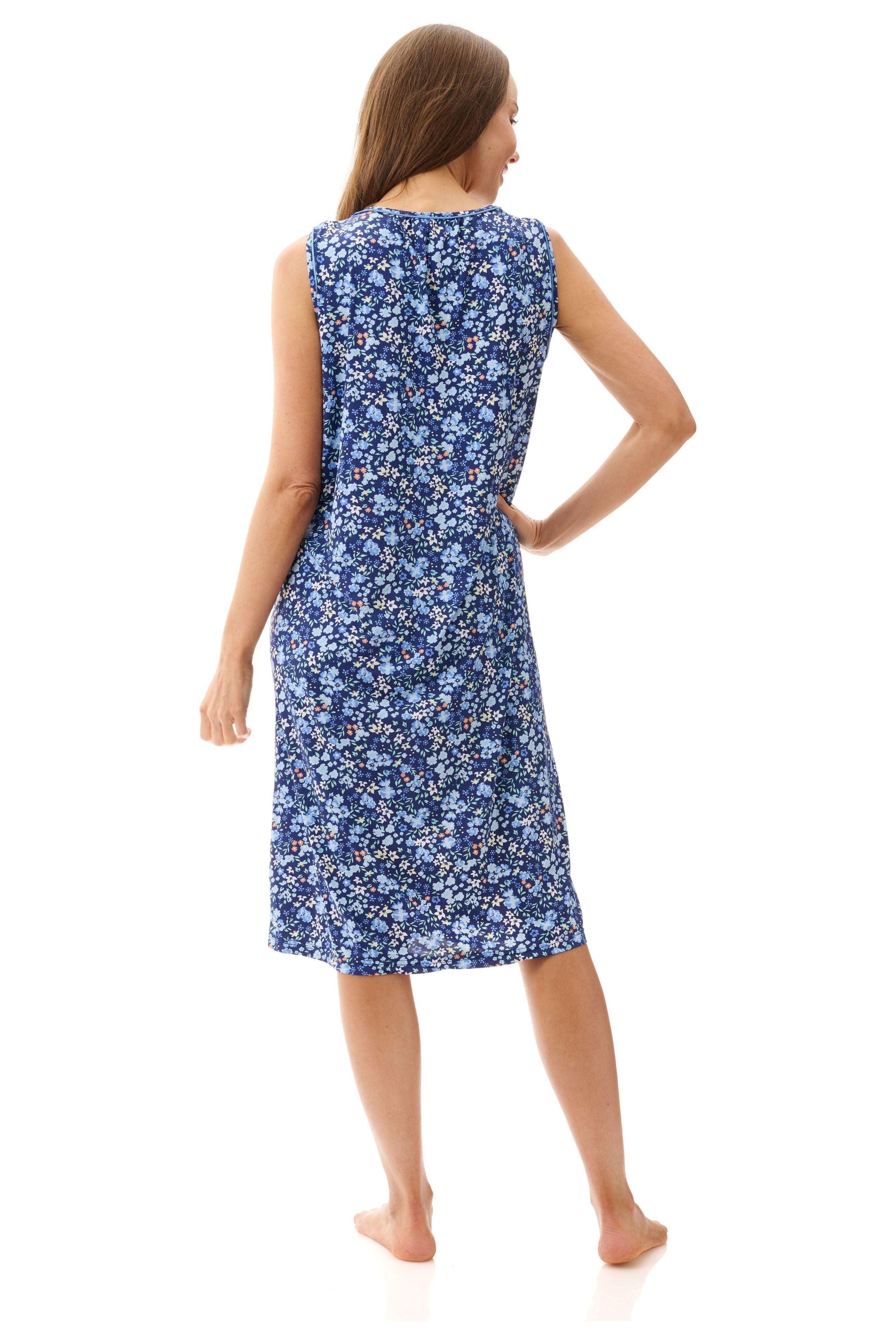 Givoni Holly Stretch Nylon Short Nightie -Royal(XS Only)