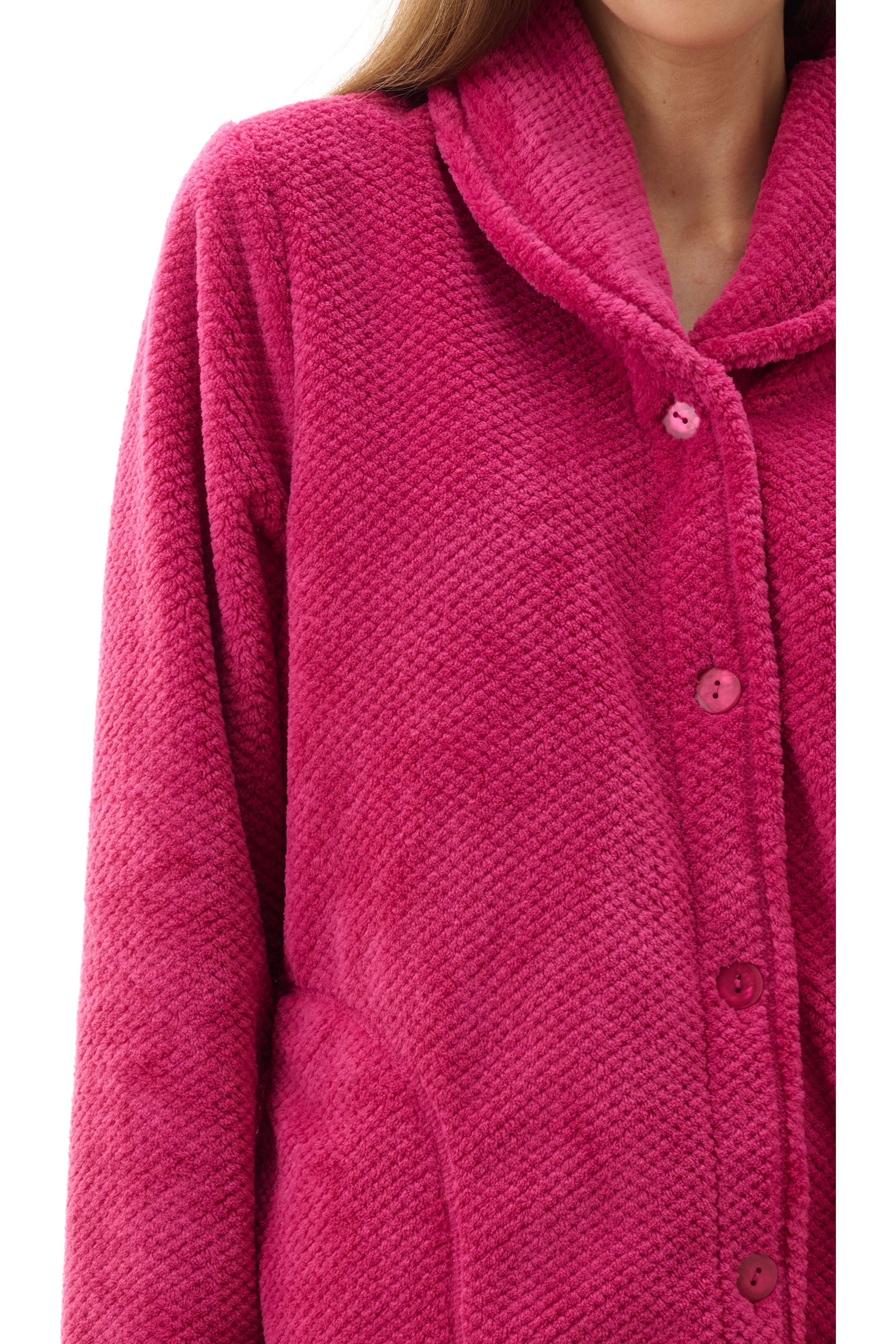 Givoni Dimple Fleece Polyester Bedjacket-Magenta(M Only)