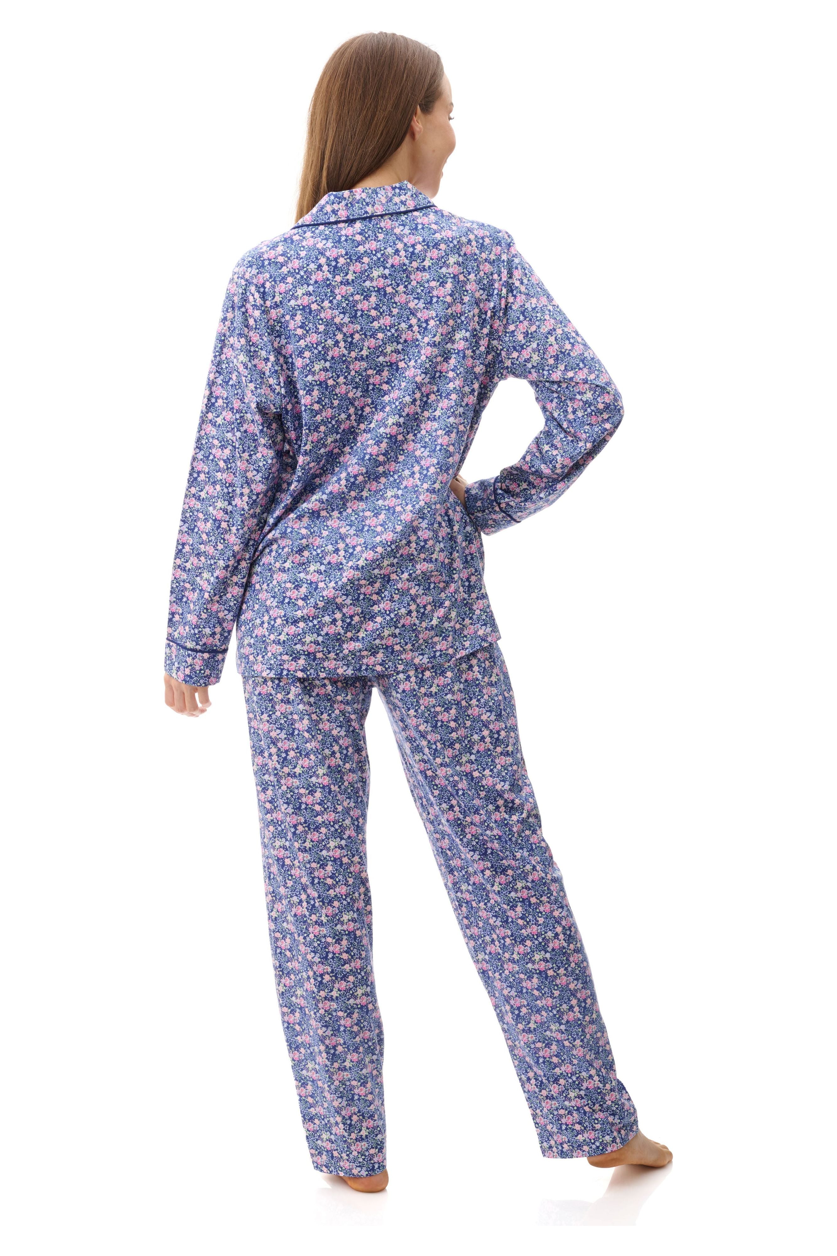 Givoni Becky Cotton Knit Pyjama -Royal(L Only)