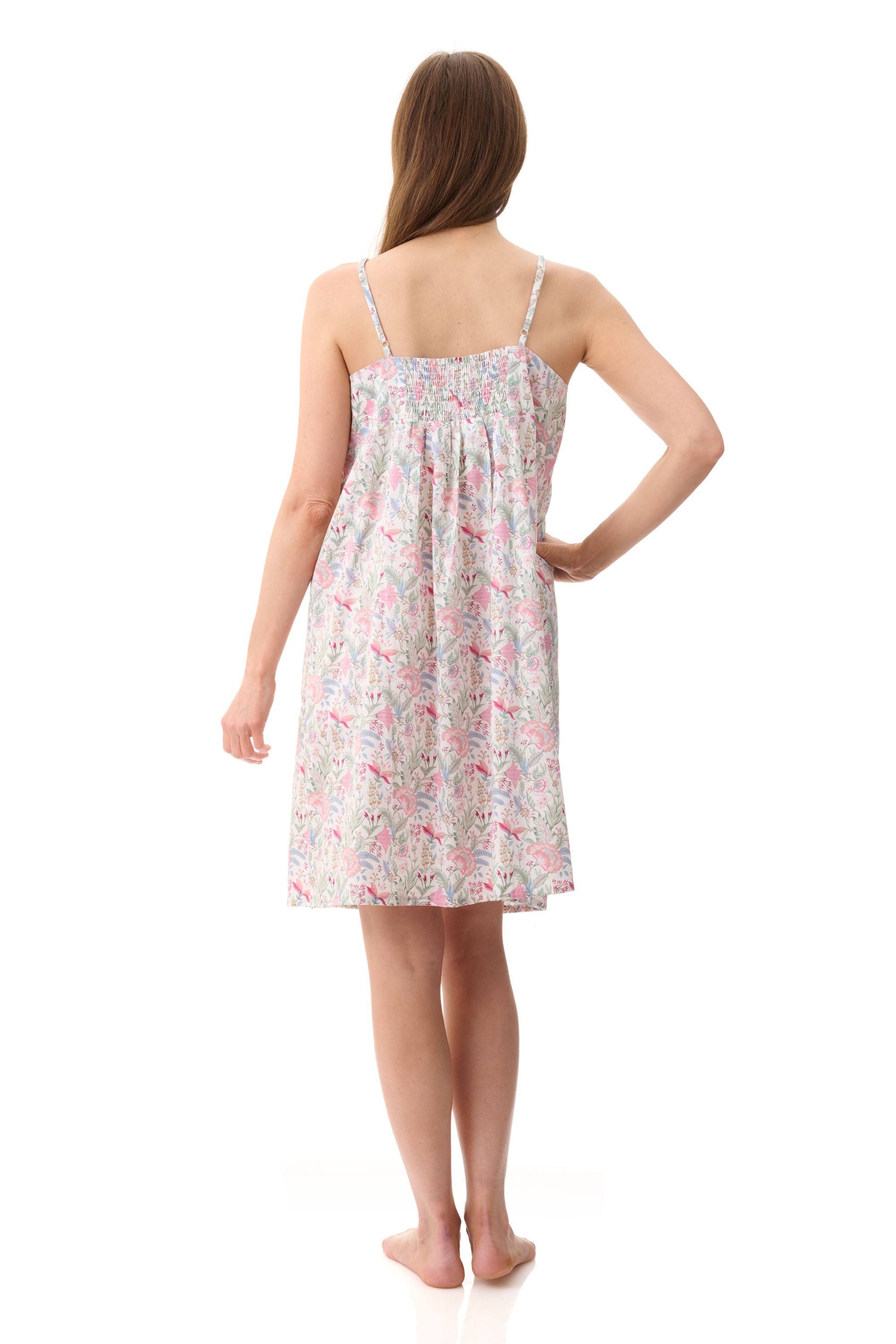 Givoni Viviene Cotton Short Chemise -Multi(M & L)