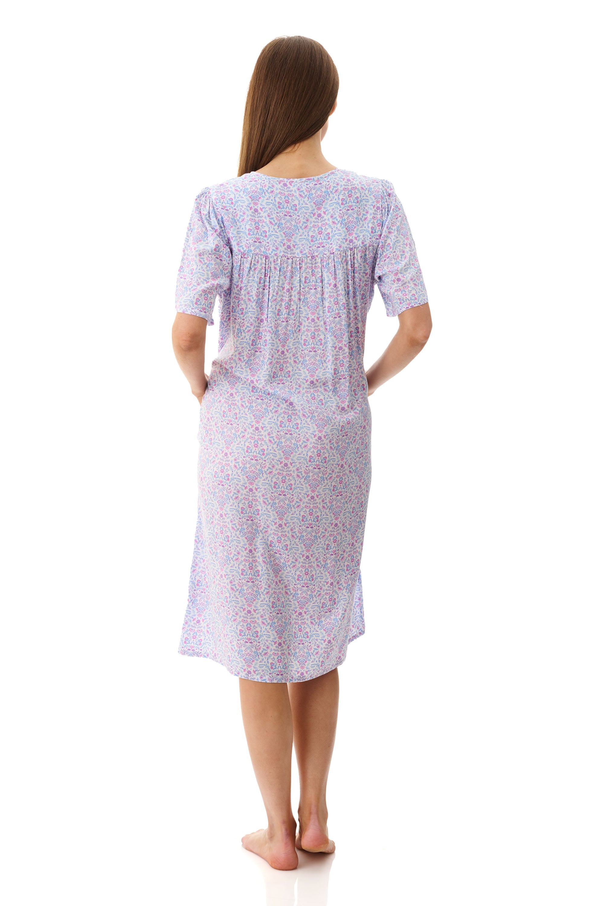 Givoni Pearl Viscose Short Nightie -Multi(M/L/XL/2X)