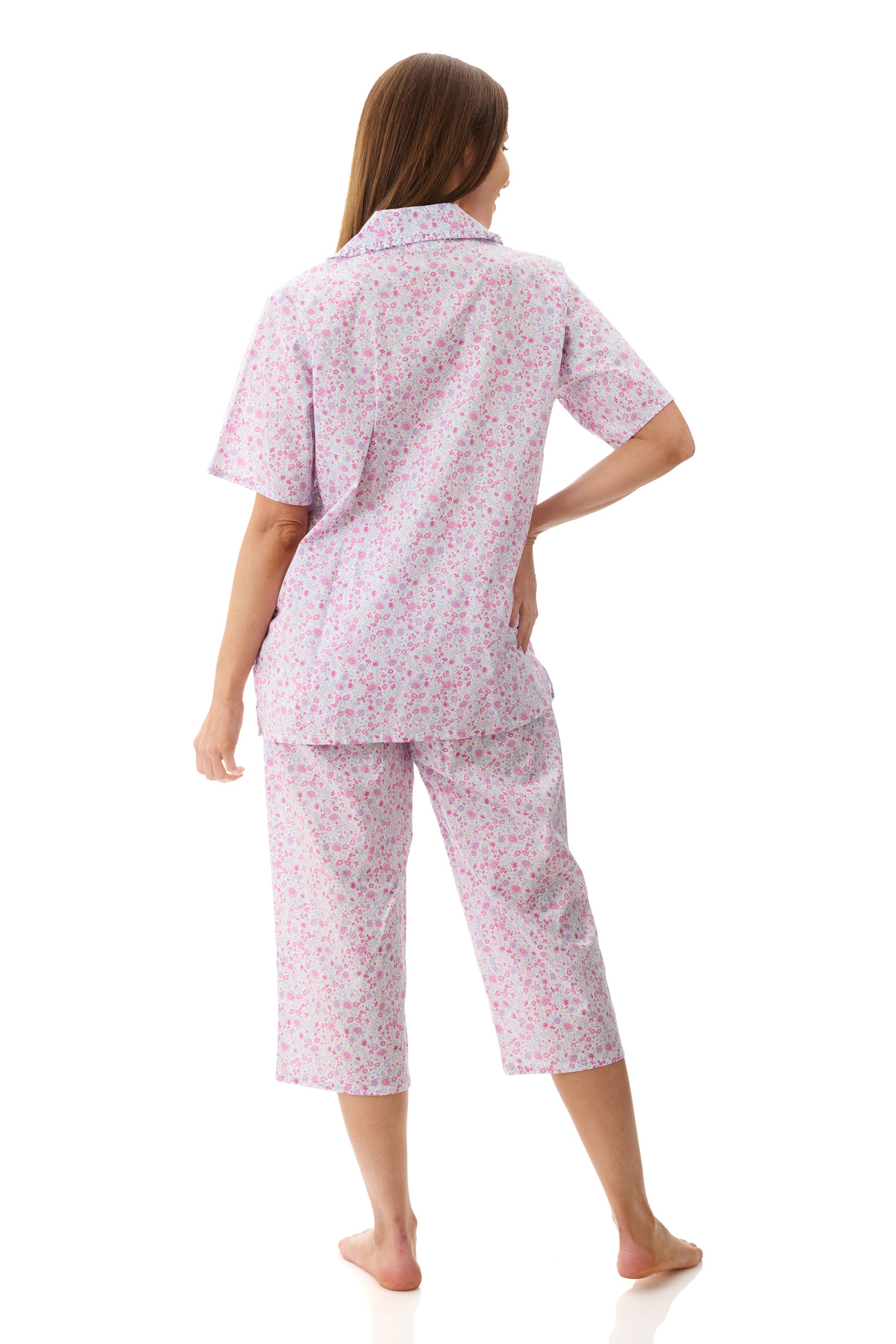 Givoni Brodie Cotton Capri Leg Pyjama -Multi