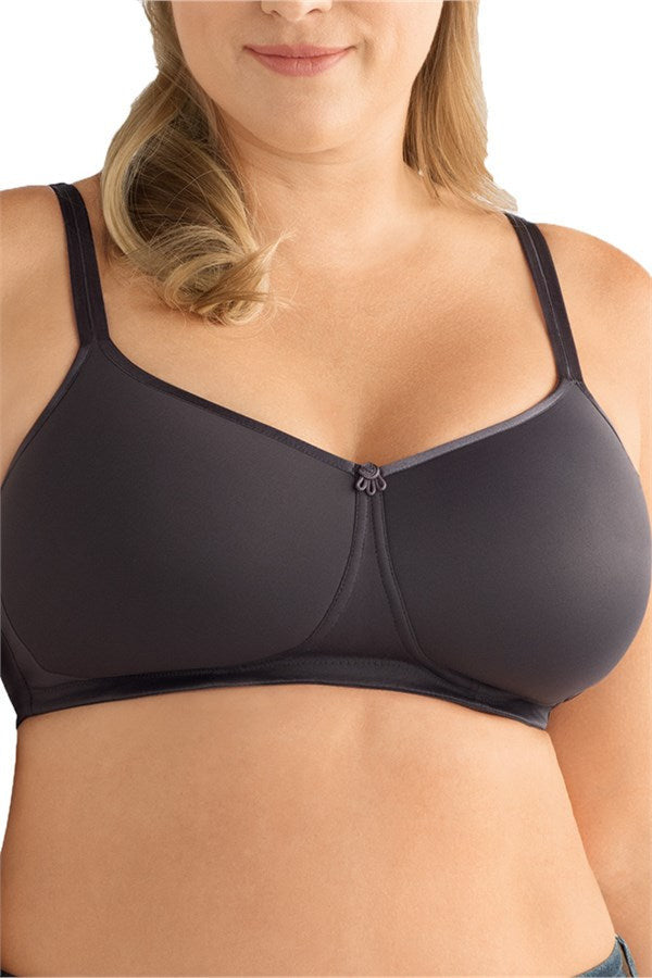 Amoena Mara Moulded Wirefree Bra -Slate Grey
