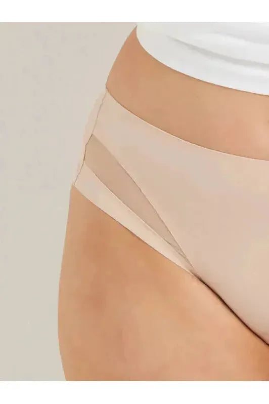 Kayser Sleek & Smooth Hi Cut Brief -Blush