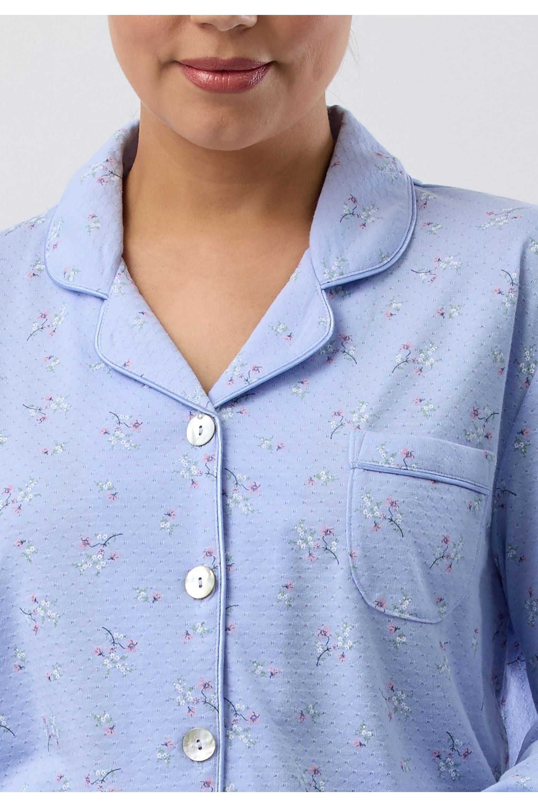 Schrank Sweet Pea Poly/Cotton Knit PJ -Lavender(16 Only)