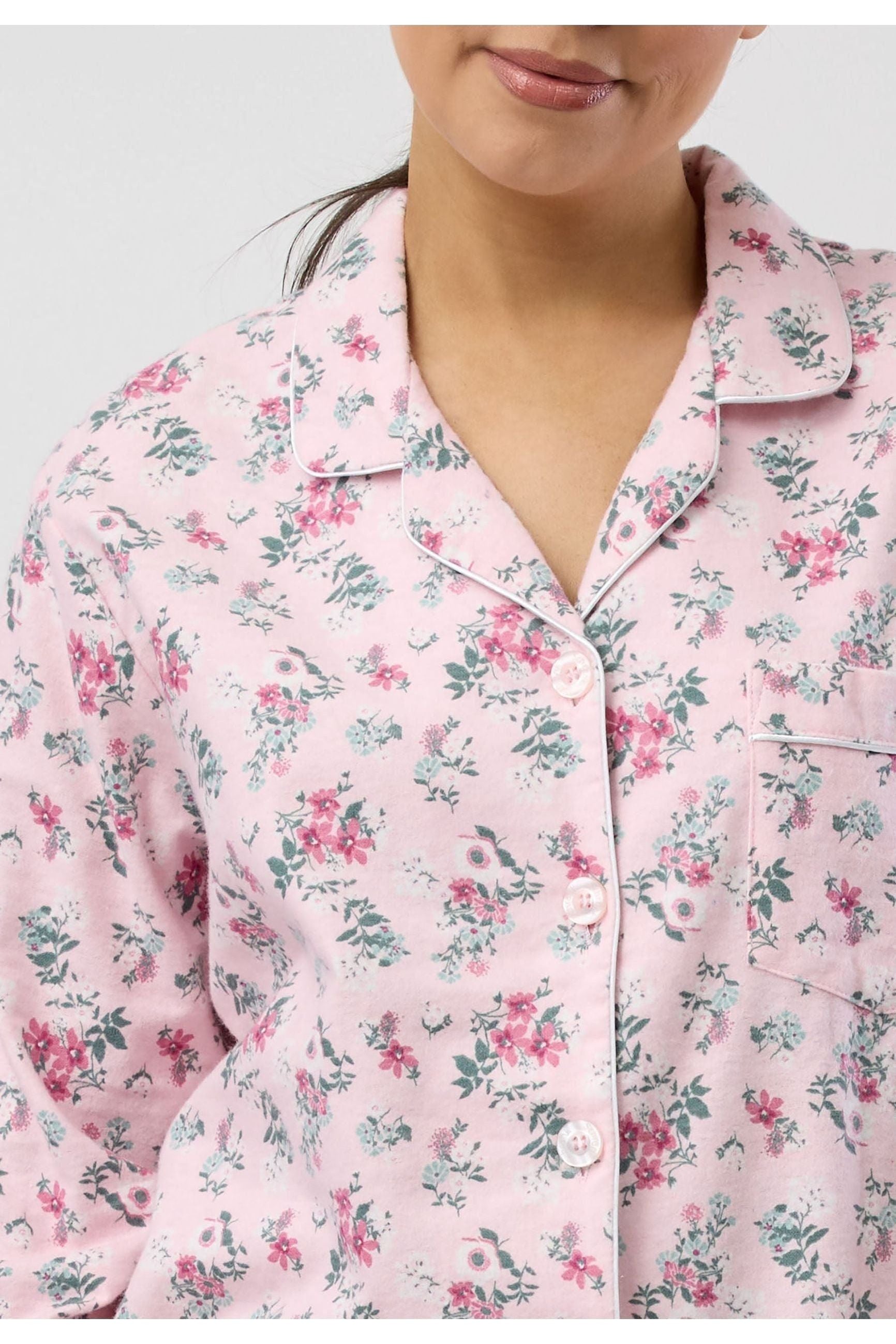 Schrank Crab Apple Flannelette PJ -Pink(14 Only)