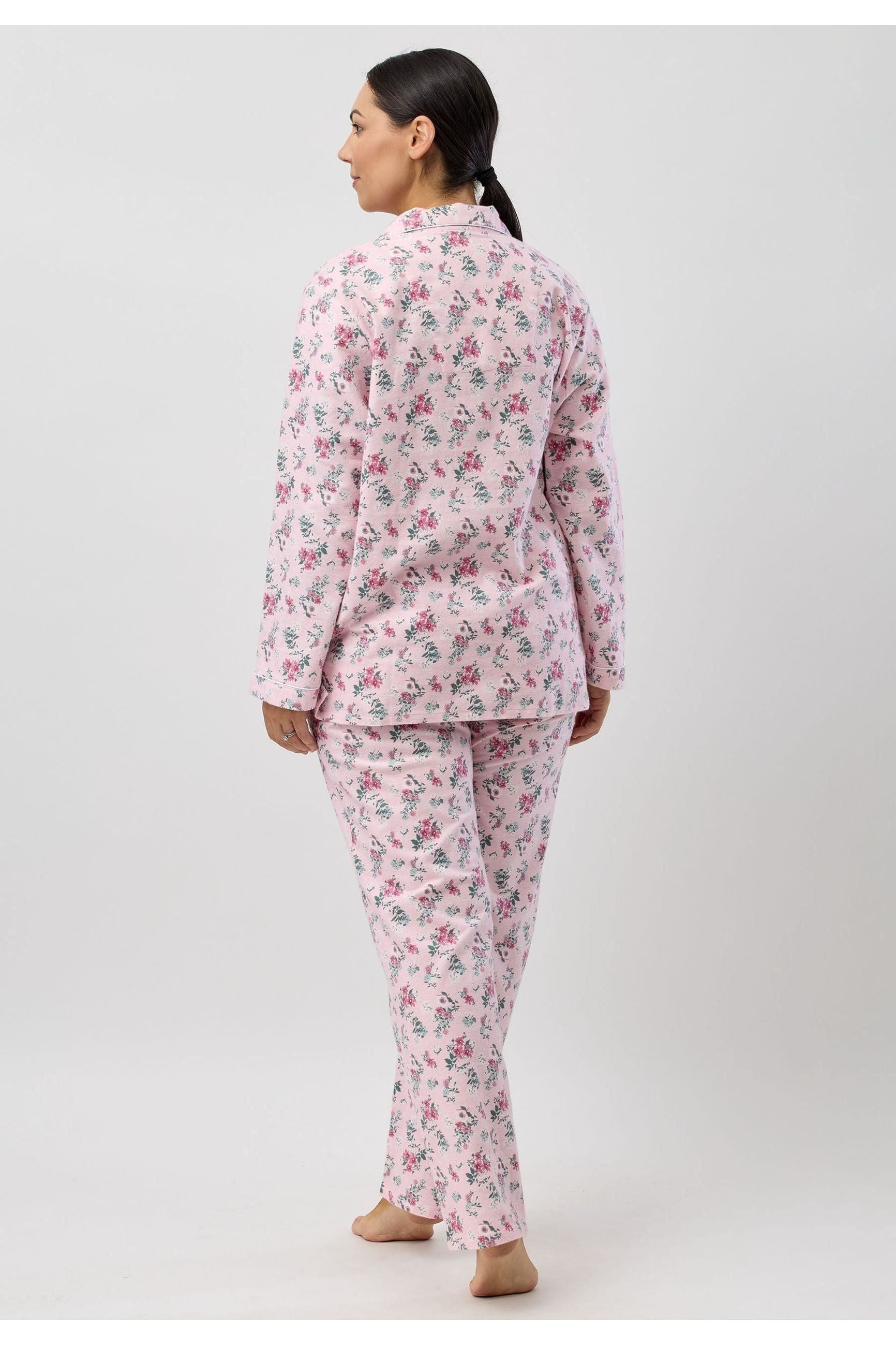 Schrank Crab Apple Flannelette PJ -Pink(14 Only)