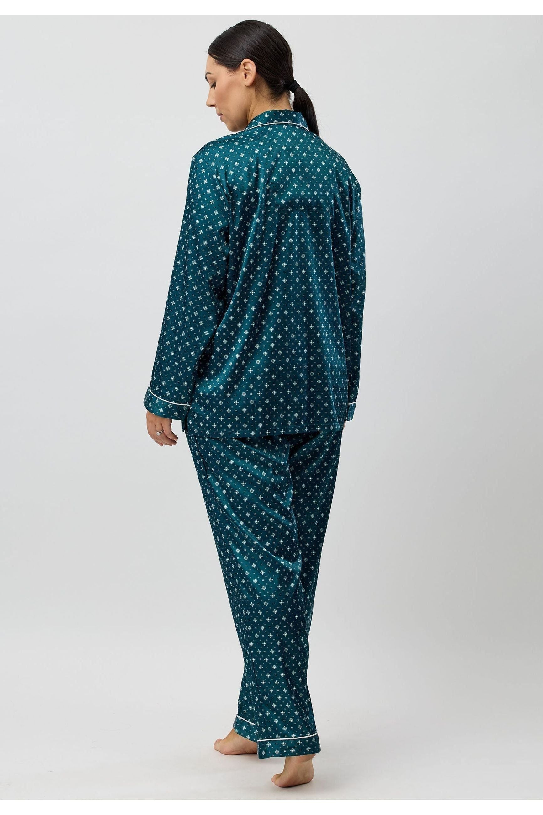 Schrank Art Deco Polyester Satin PJ -Forest(12 Only)