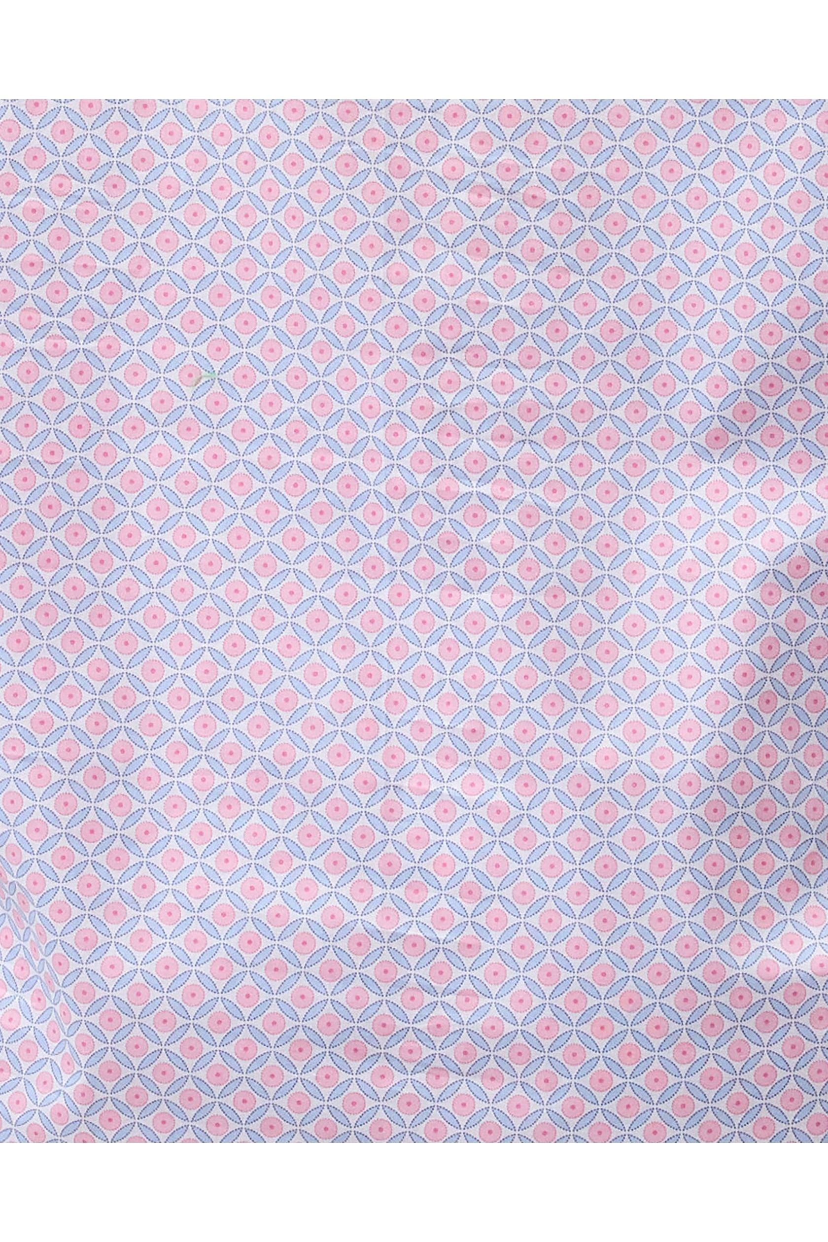 Schrank Geo Woven Cotton Brunchcoat -Blue(10 Only)