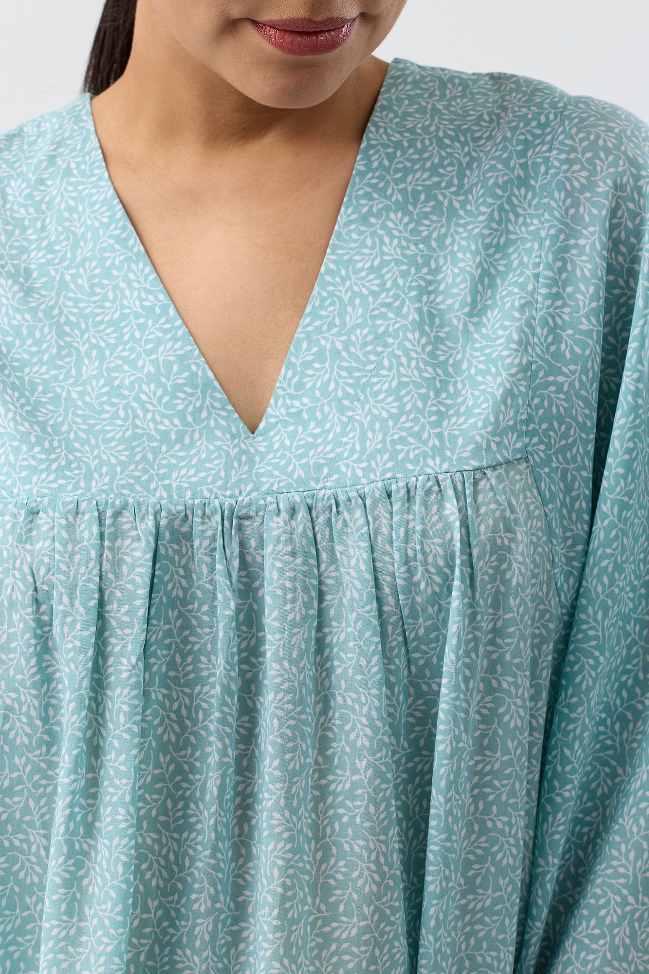 Schrank Foliage Lyocell Kaftan -Jade