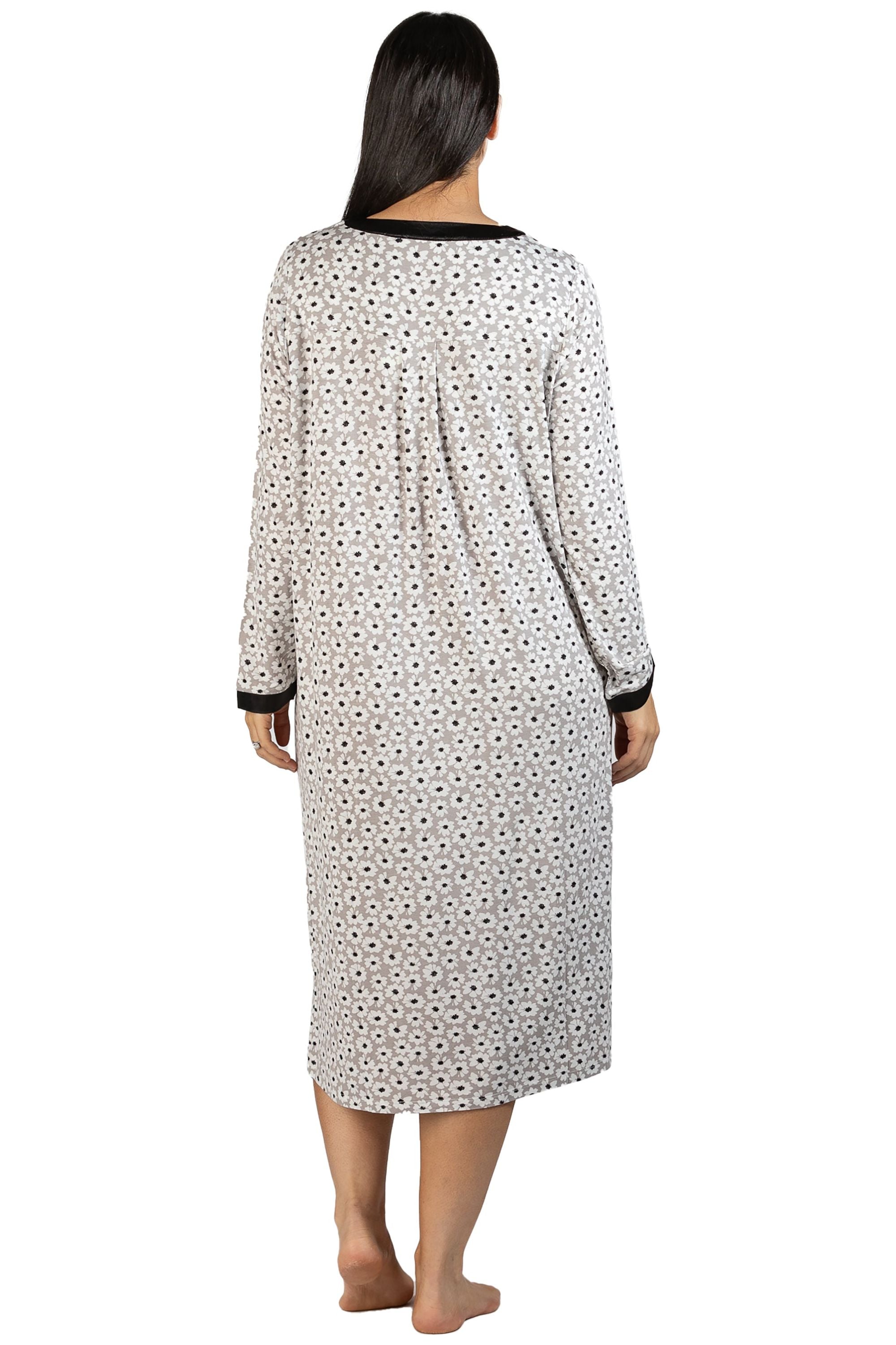 Yuu Anemone Viscose Knit Mid Sleep Dress -Mink(XL Only)