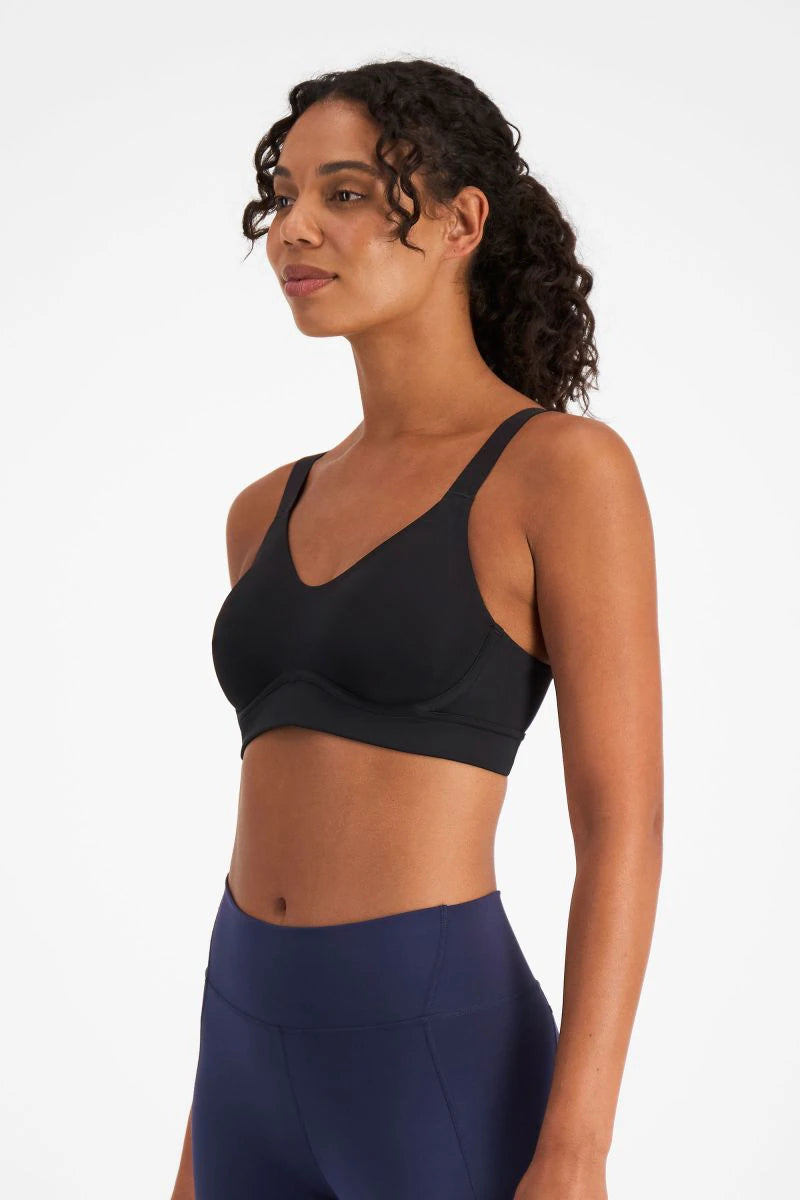 Berlei Smooth Power Non-Contoured Sports Bra -Black