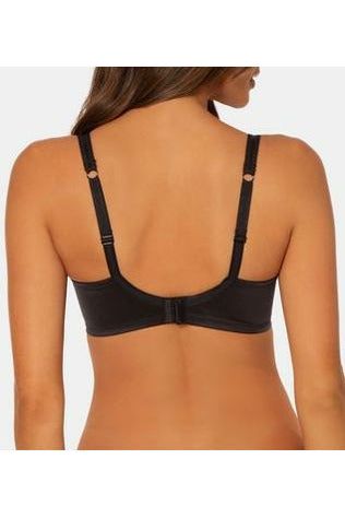 Triumph Sheer Lace Underwire Bra -Black