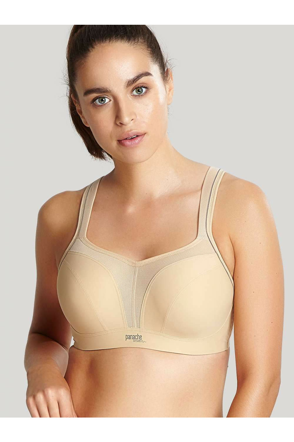 Panache Underwire Sports Bra -Nude