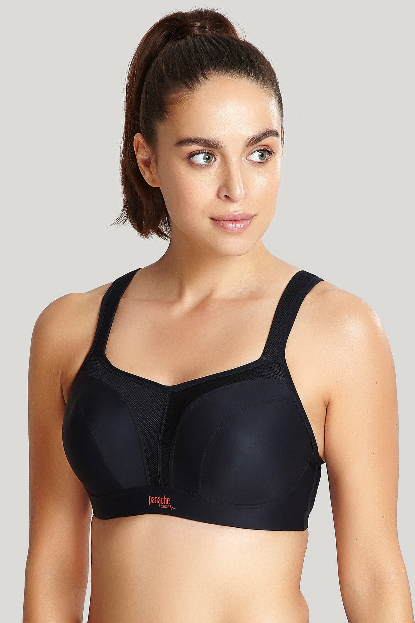 Panache Underwire Sports Bra -Black