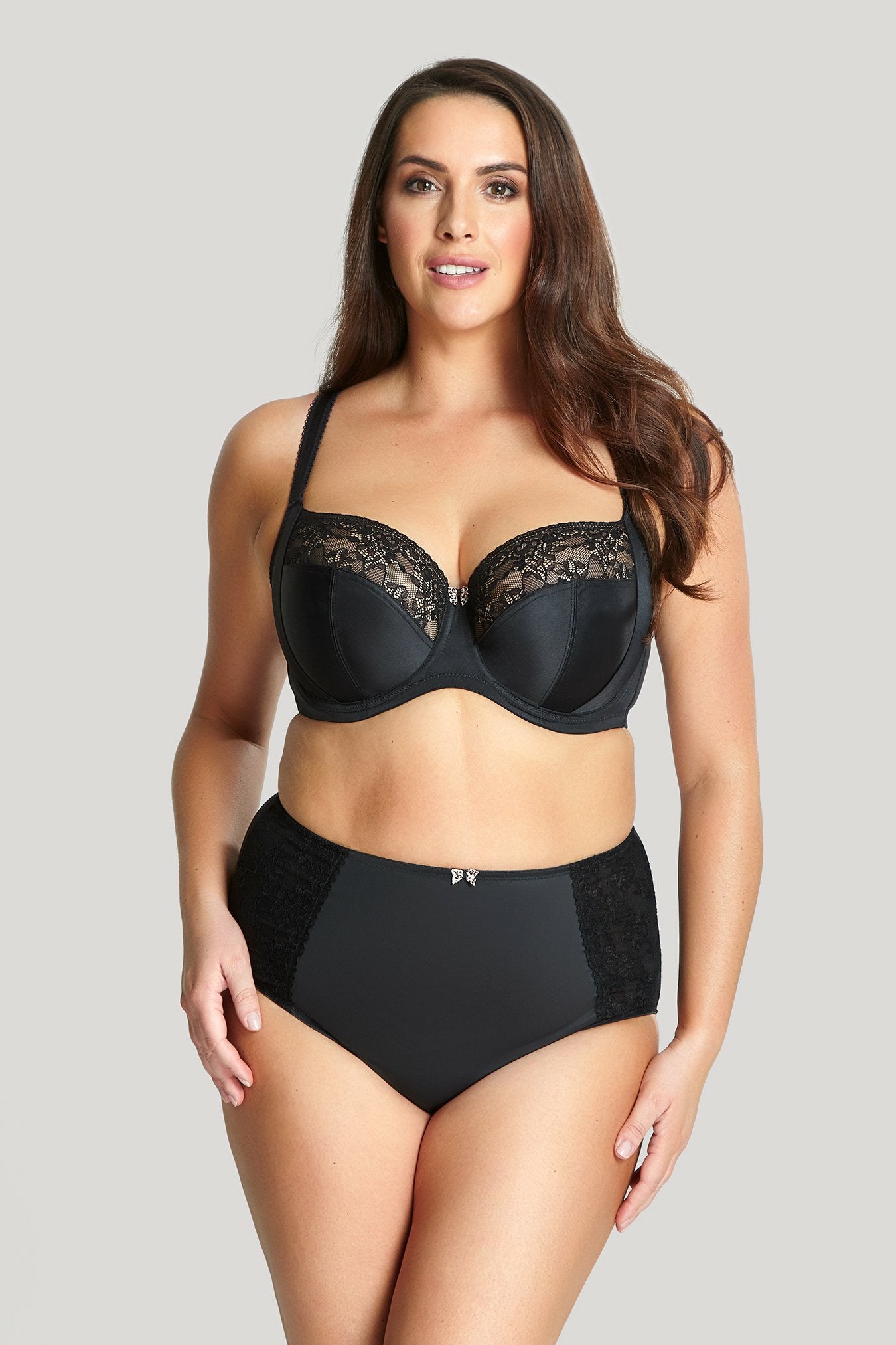 Sculptresse Chi Chi Underwire Balconnet Bra -Black