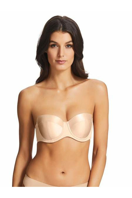 Fine Lines Classic Strapless Bra -Honey(14F & 16DD)