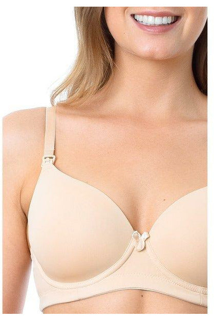 Hotmilk Forever Yours Flexiwire Maternity Bra -Nude