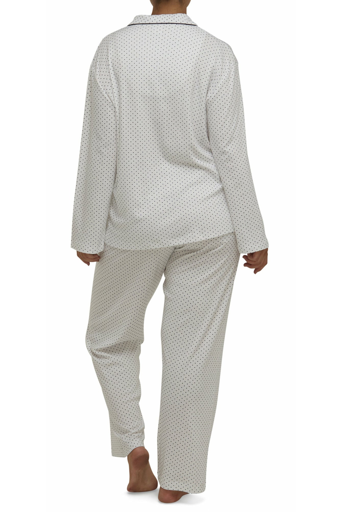 Schrank Spot Poly/Cotton Interlock PJ -Ivory(24 & 26)