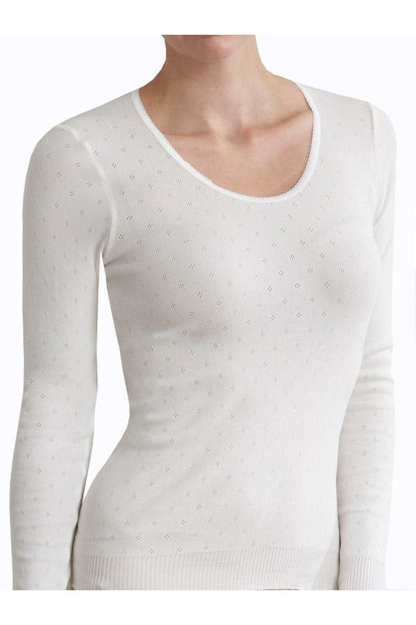 Baselayers Thermal RTR Side Seamfree Long Sleeve -Ivory