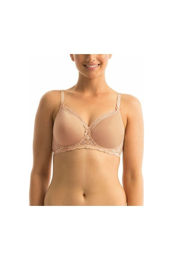 Triumph Gorgeous Lace Maternity Bra -Nude(10D/12C/12DD/16D)