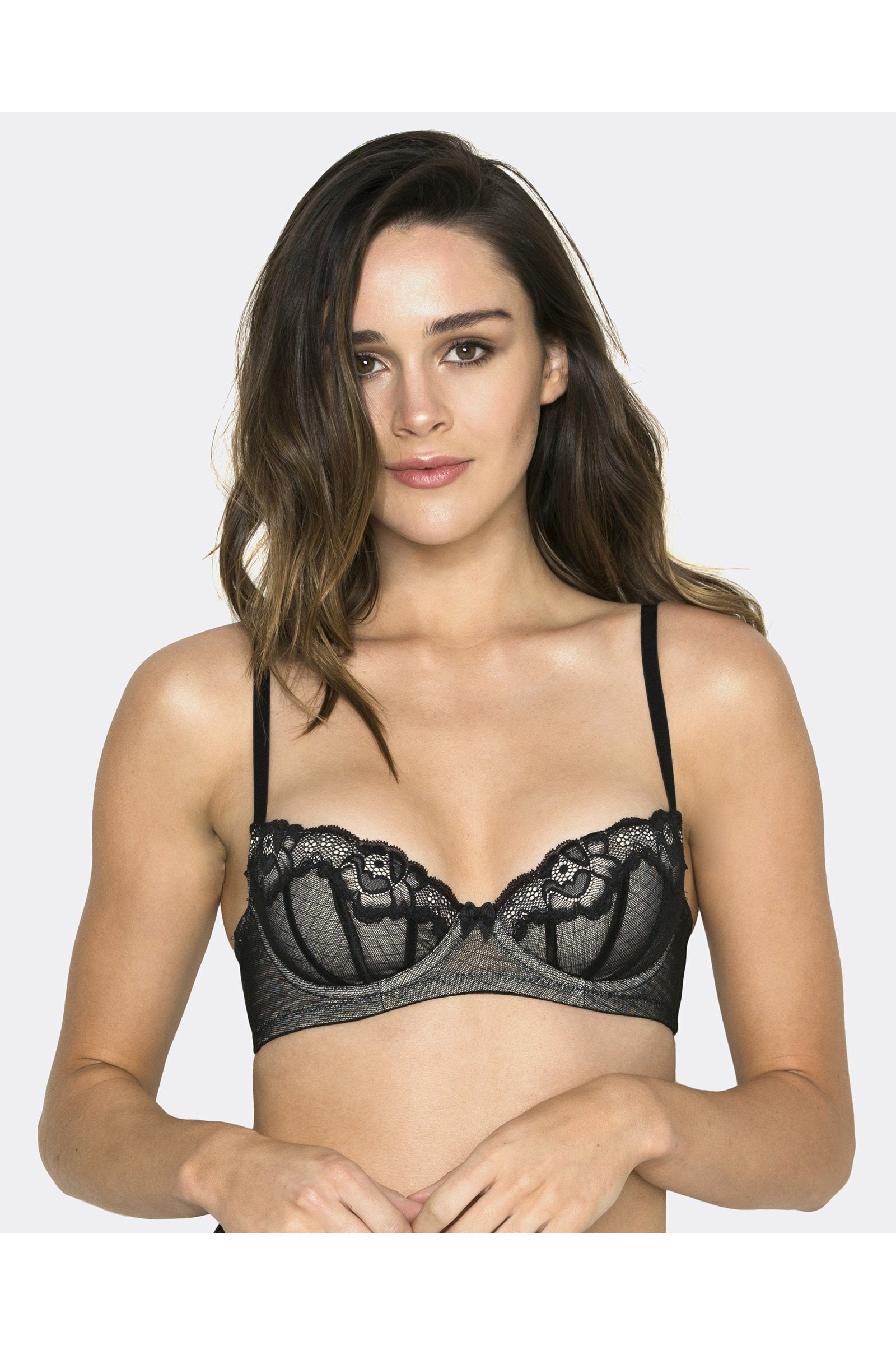 Hush Hush Whisper Underwire Bra -Black(16B Only)