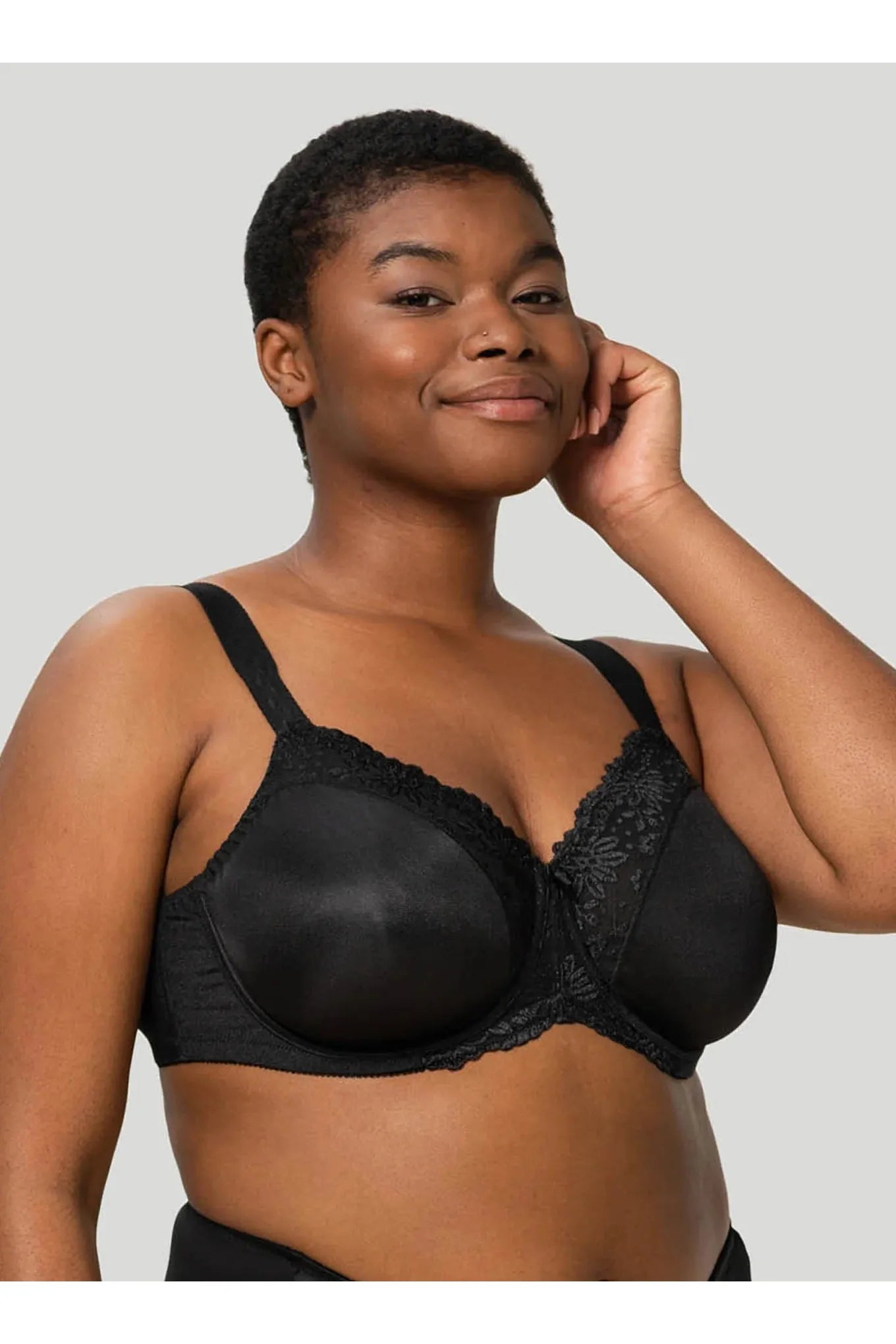 Triumph Ladyform Minimizer Bra -Black