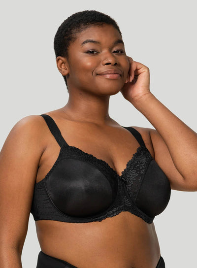 Triumph Ladyform Minimizer Bra -Black