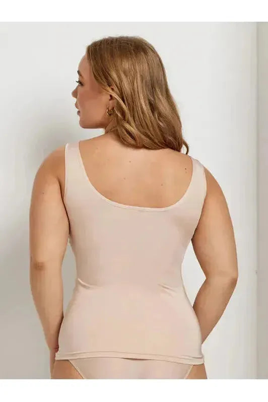 Kayser Daily Essentials Micro & Geo Lace Cami -Honey