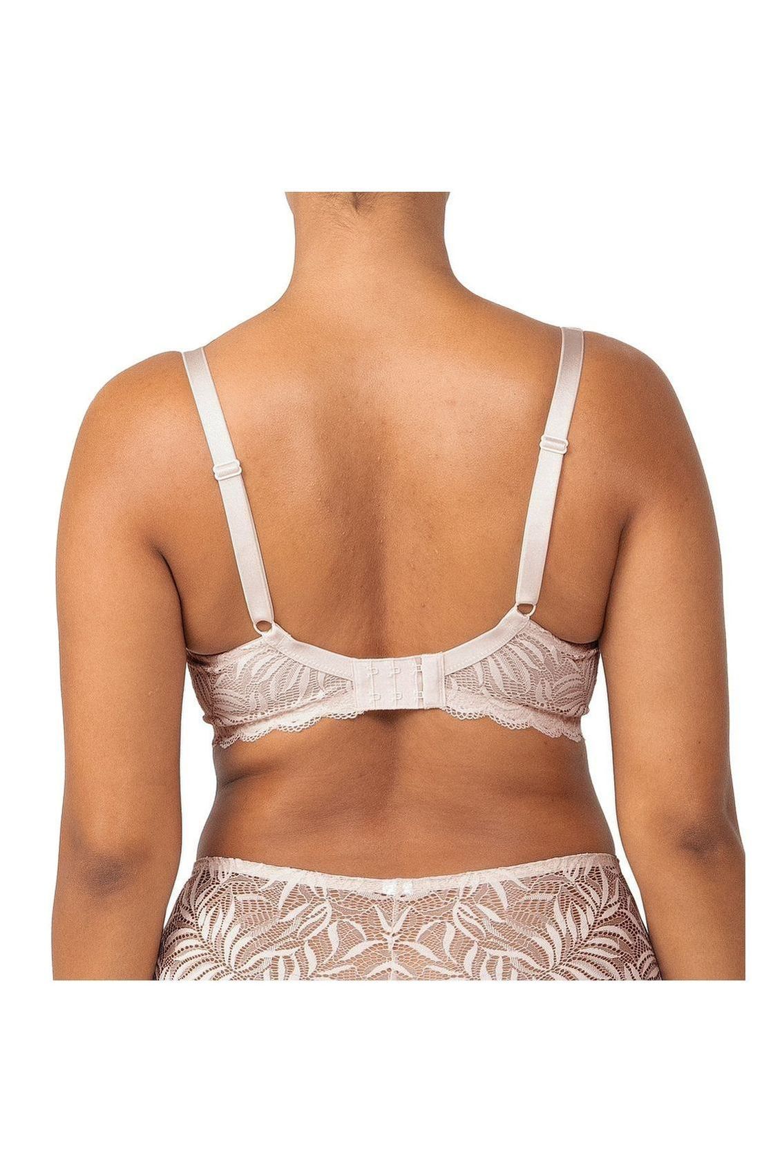 Triumph Essential Lace Balconette Underwire Bra -Nude Pink