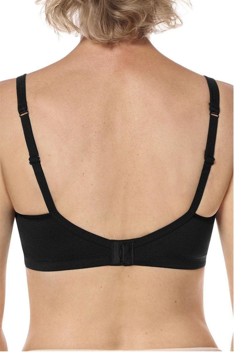 Amoena Mara Moulded Wirefree Bra -Black