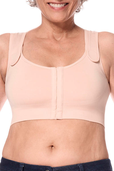 Amoena Sina Medium Compression Bra -Nude(18-20 Only)