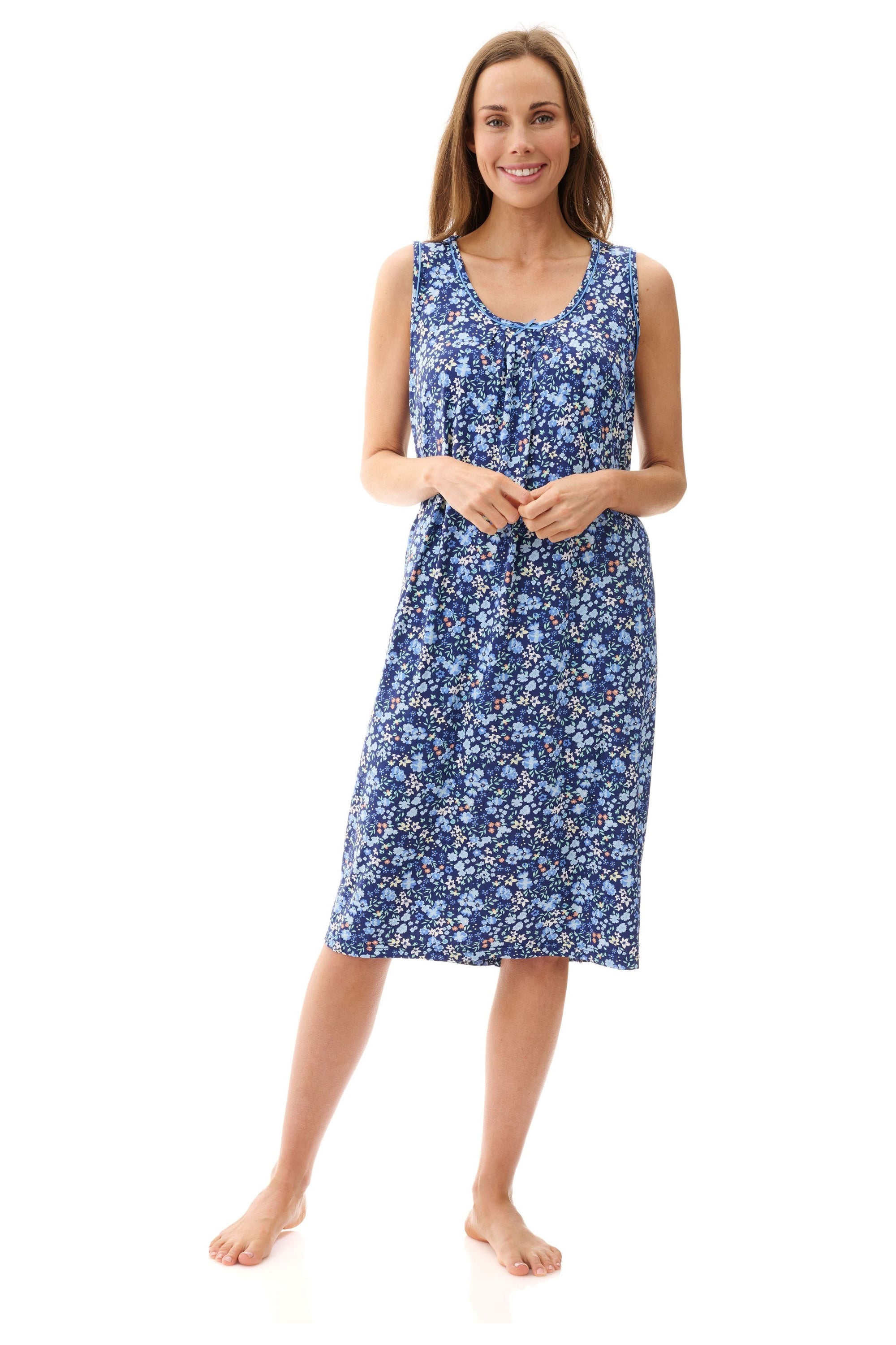 Givoni Holly Stretch Nylon Short Nightie -Royal(XS Only)