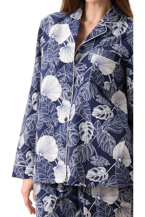-Givoni Drew Flannelette Pyjama -Navy(S & L)