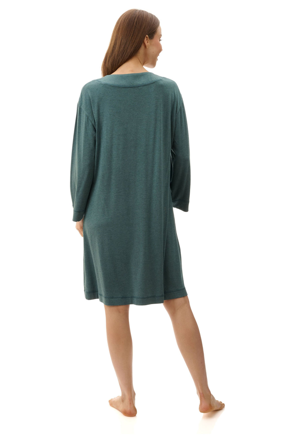 Givoni Modal Knit Short Nightie -Moss(L Only)