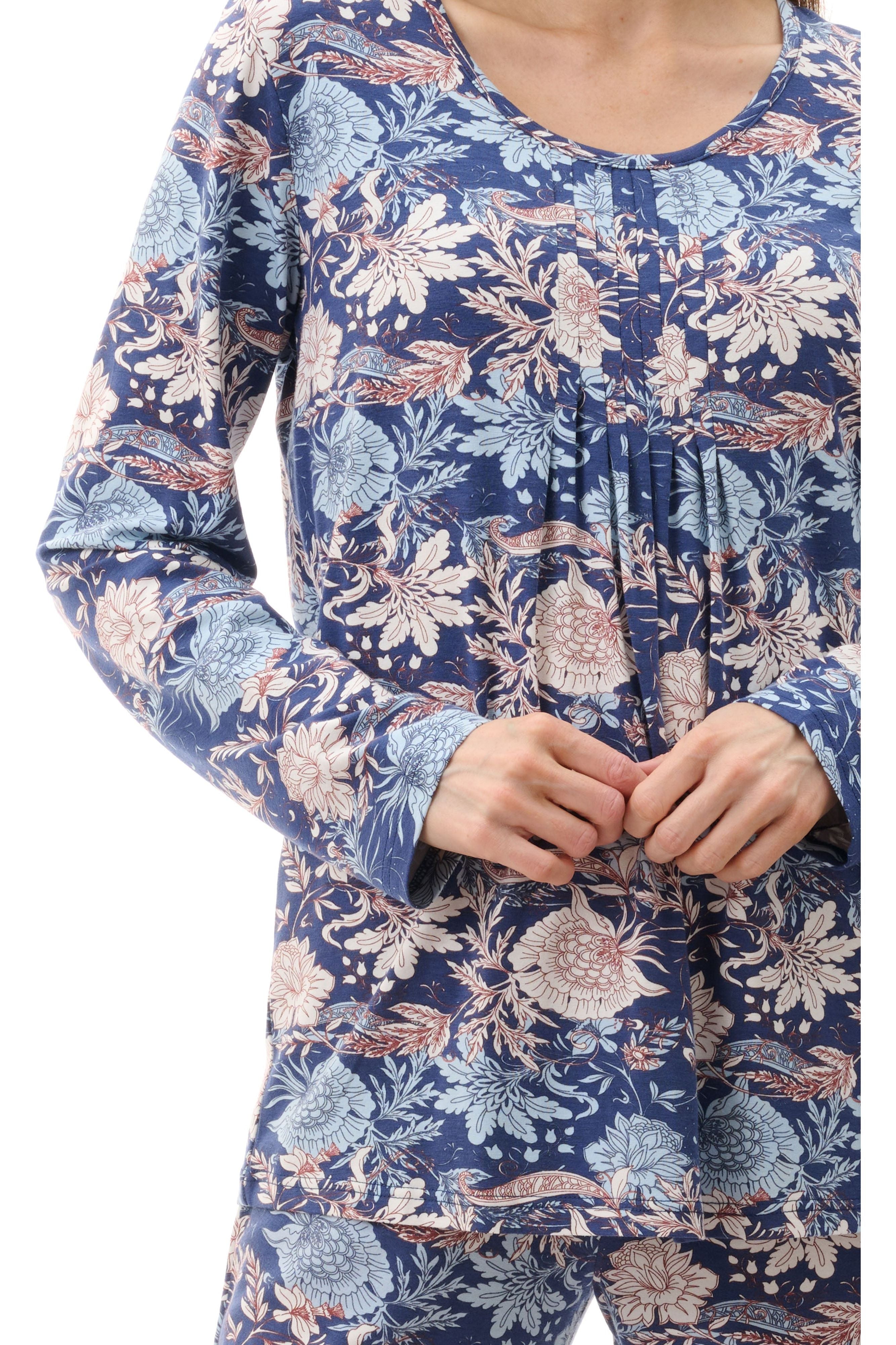 Givoni Julianna Modal/Cotton Knit Pyjama -Slate(S Only)