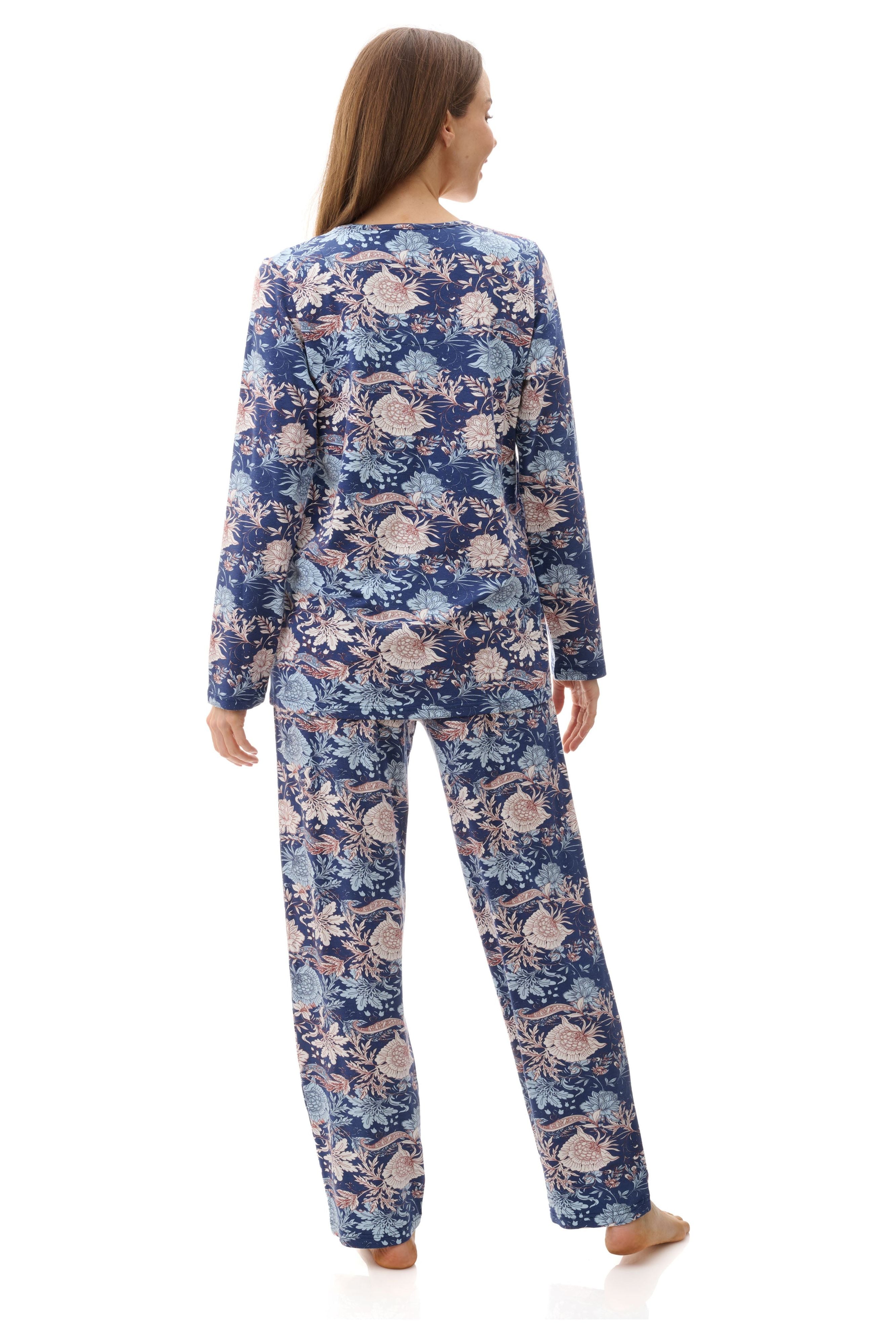 Givoni Julianna Modal/Cotton Knit Pyjama -Slate(S Only)