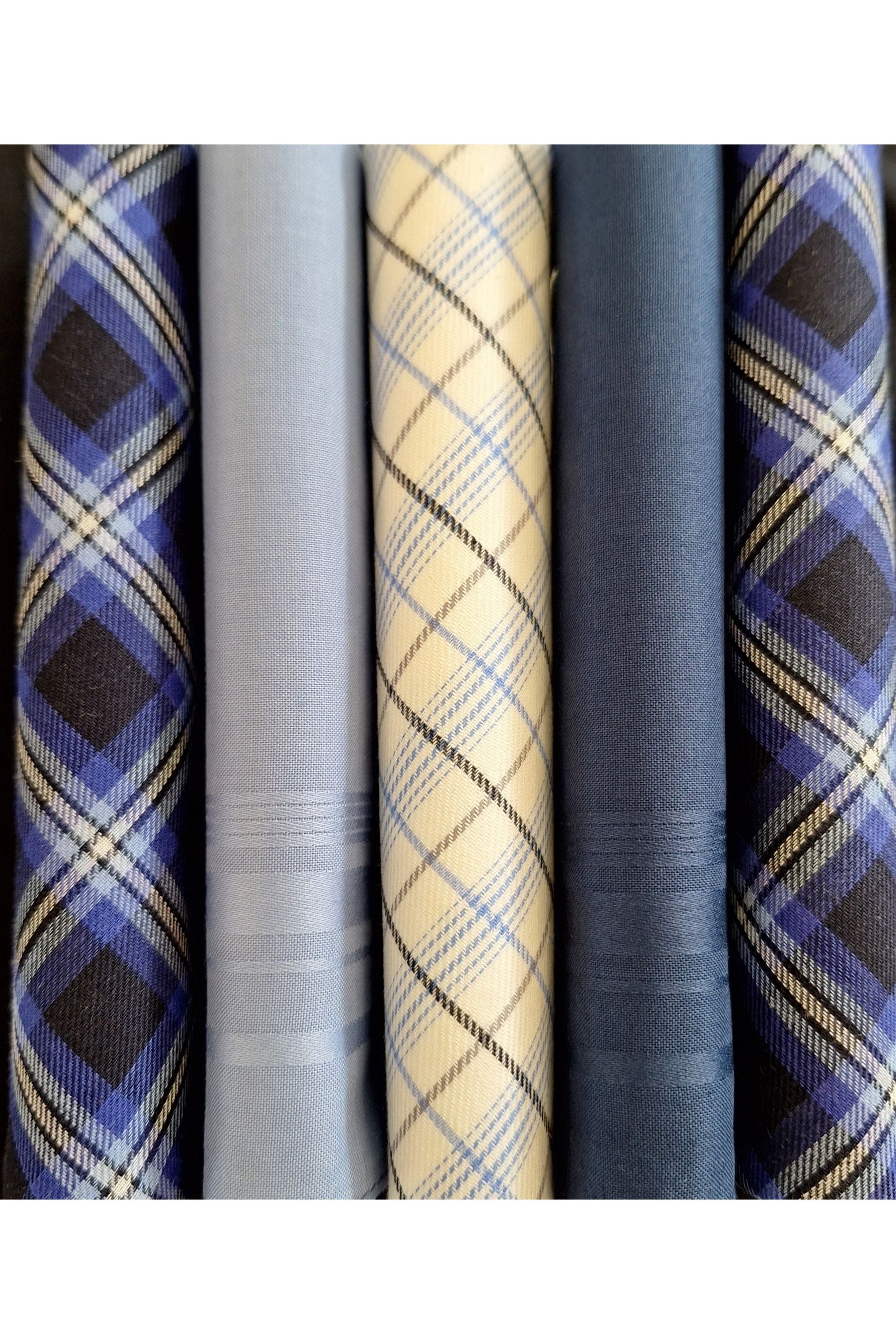 Rosdale 5 Pack Mens Handkerchiefs