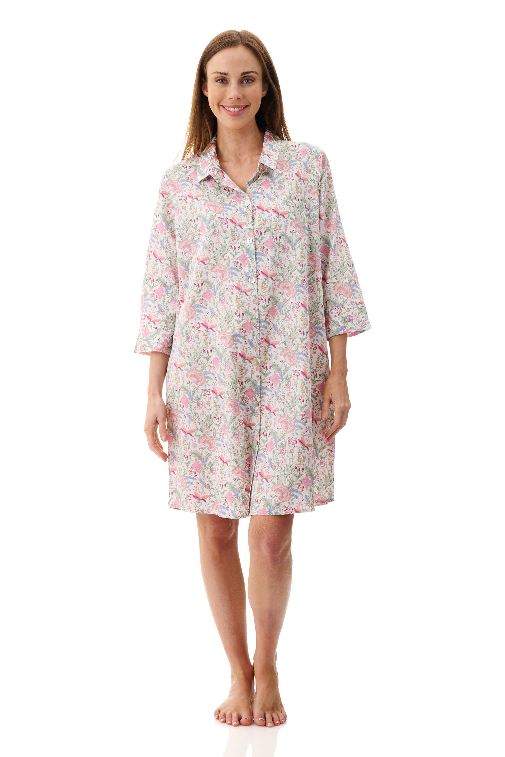 Givoni Viviene Cotton Sleepshirt -Multi