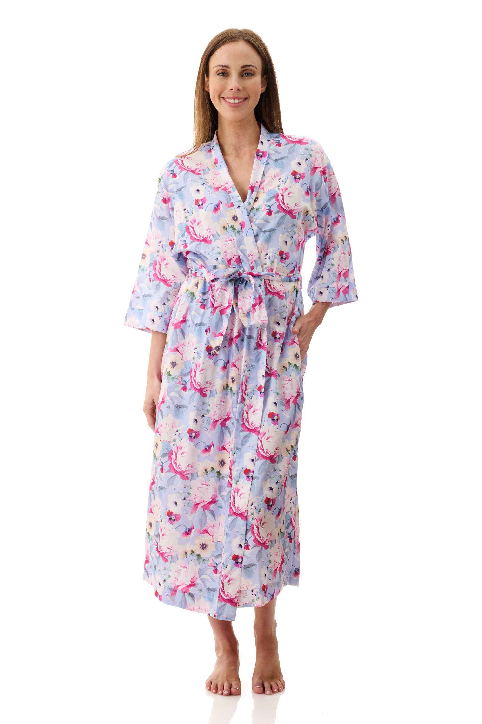 Givoni Wendy Cotton Mid Wrap -Blue