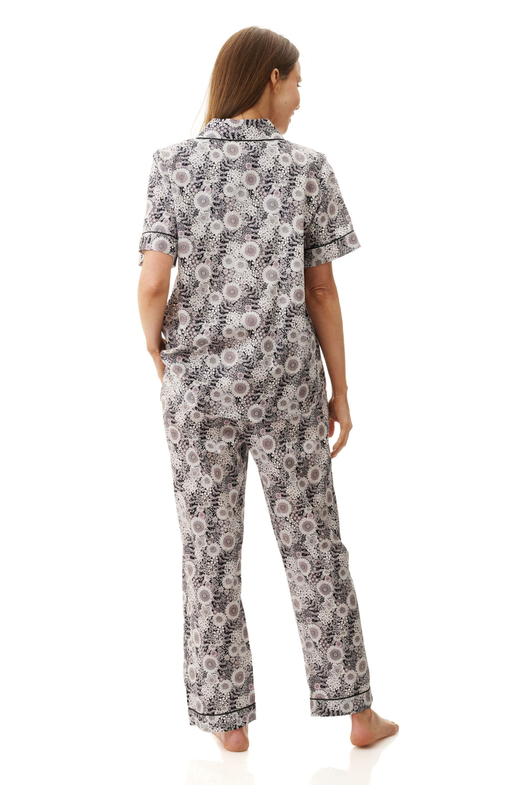 Givoni Quill Cotton Long Leg Pyjama -Black