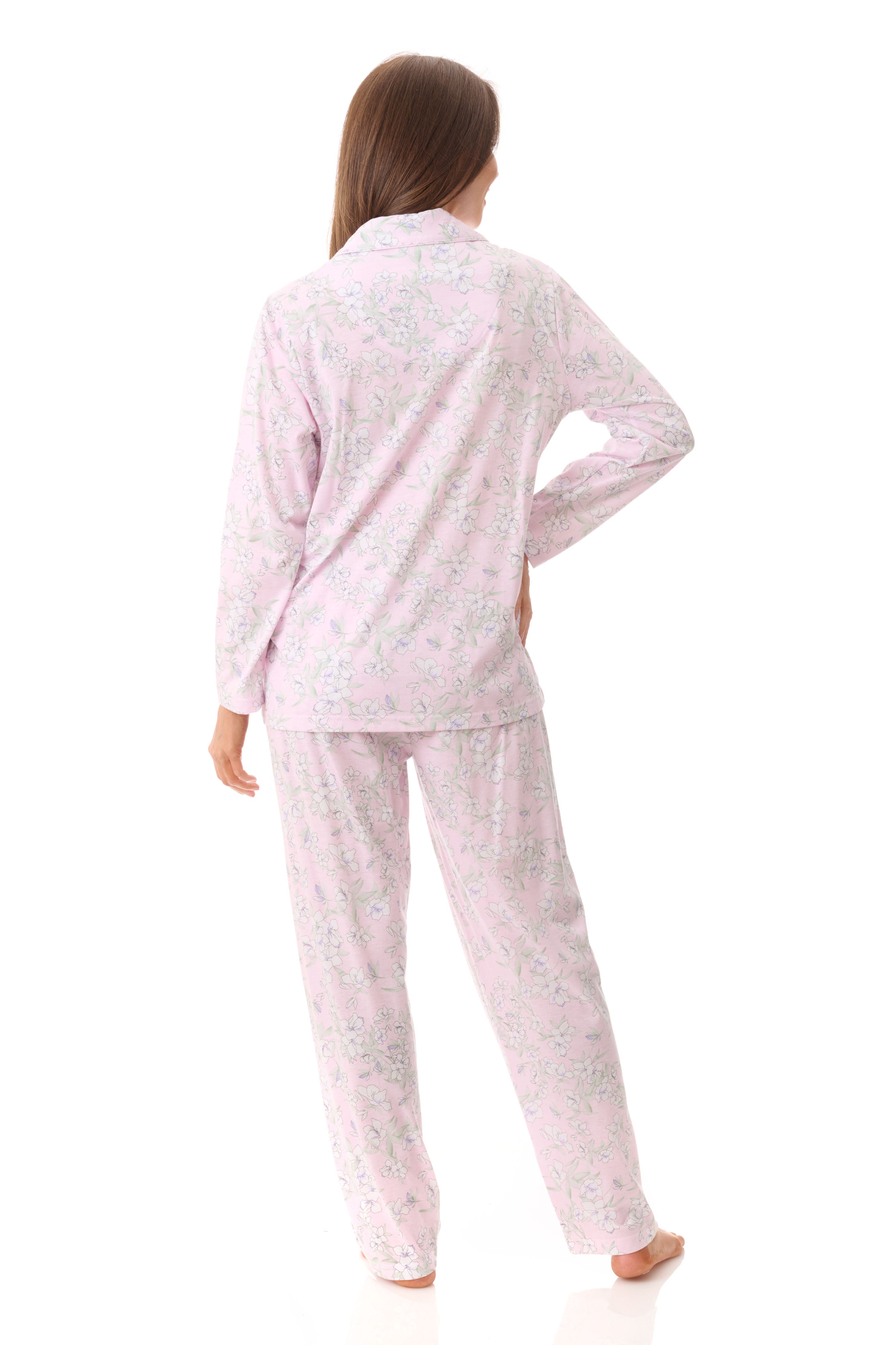 Givoni Asha Poly/Cotton Knit Pyjama- Pink(S Only)