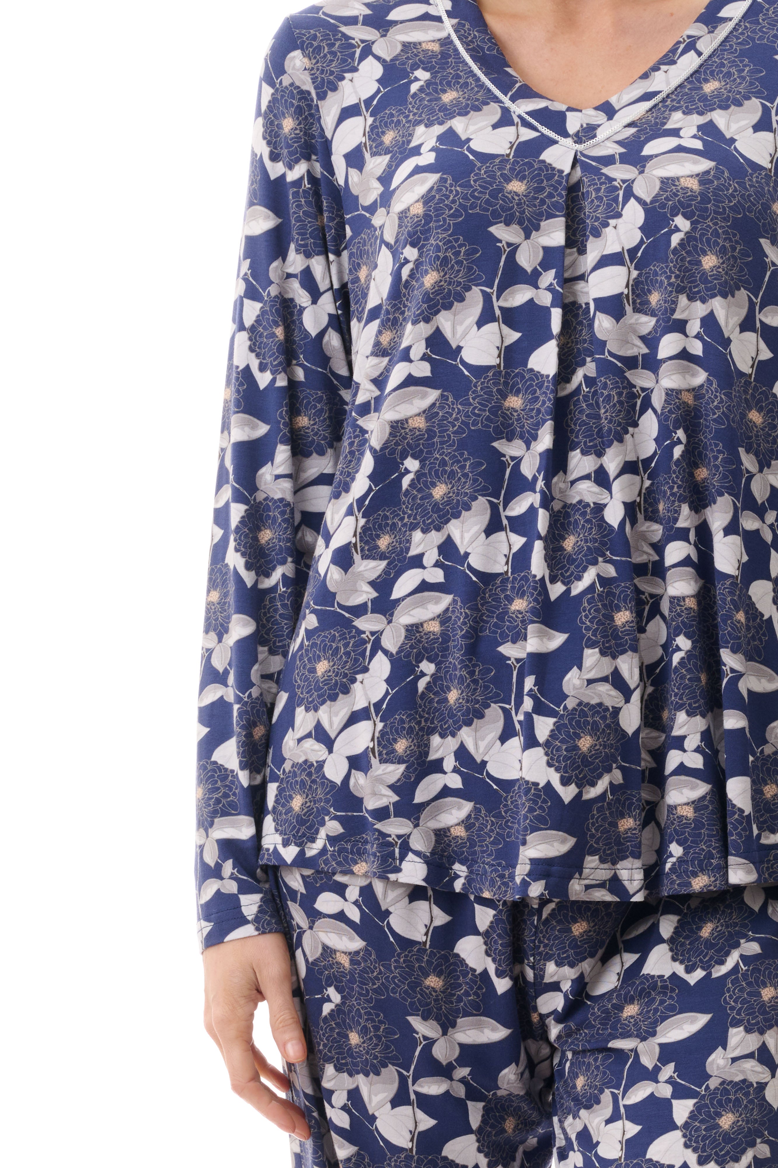 Givoni Coco Viscose Knit Pyjama- Navy(S Only)